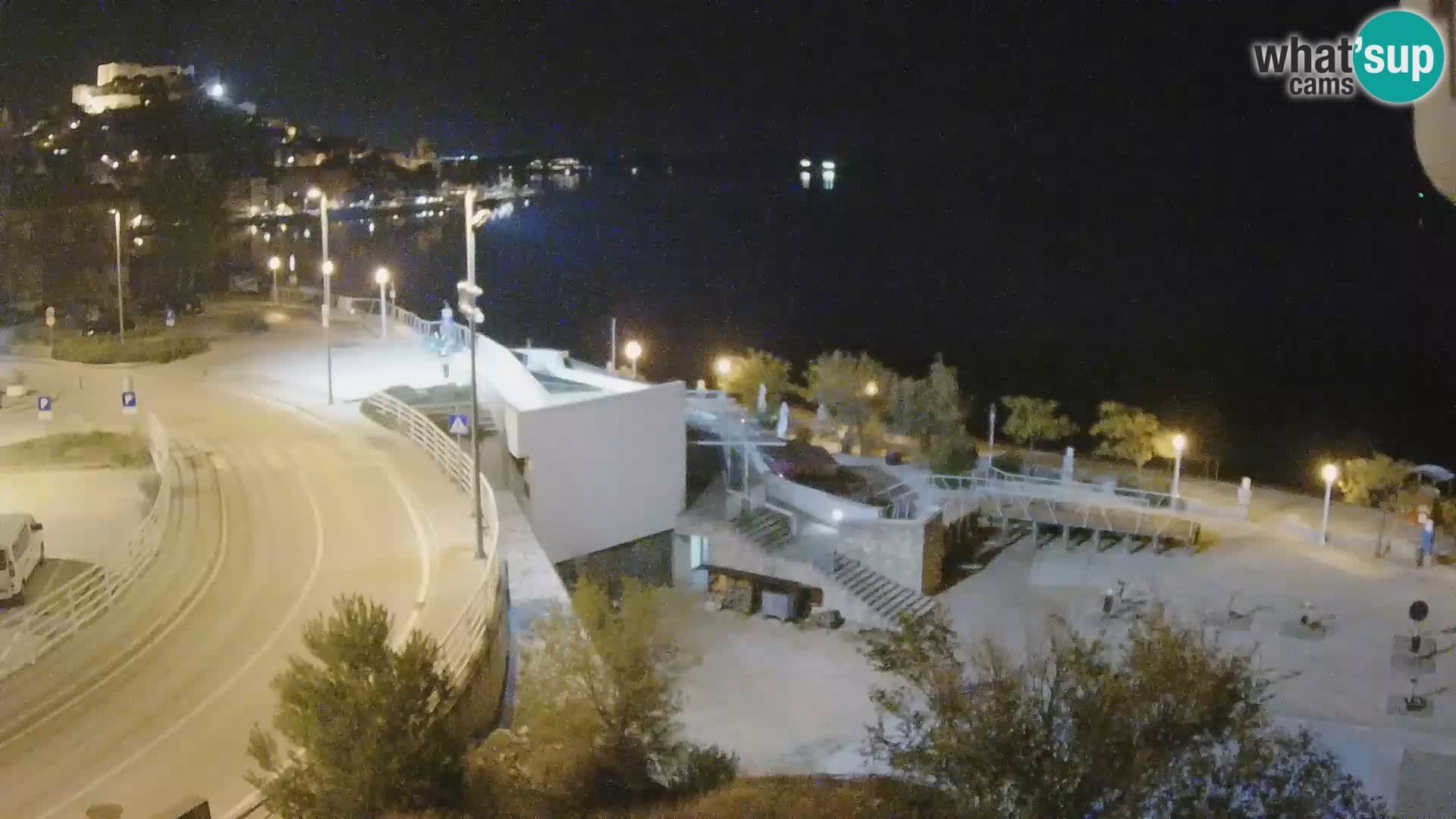 Livecam Sibenico spiaggia Banj