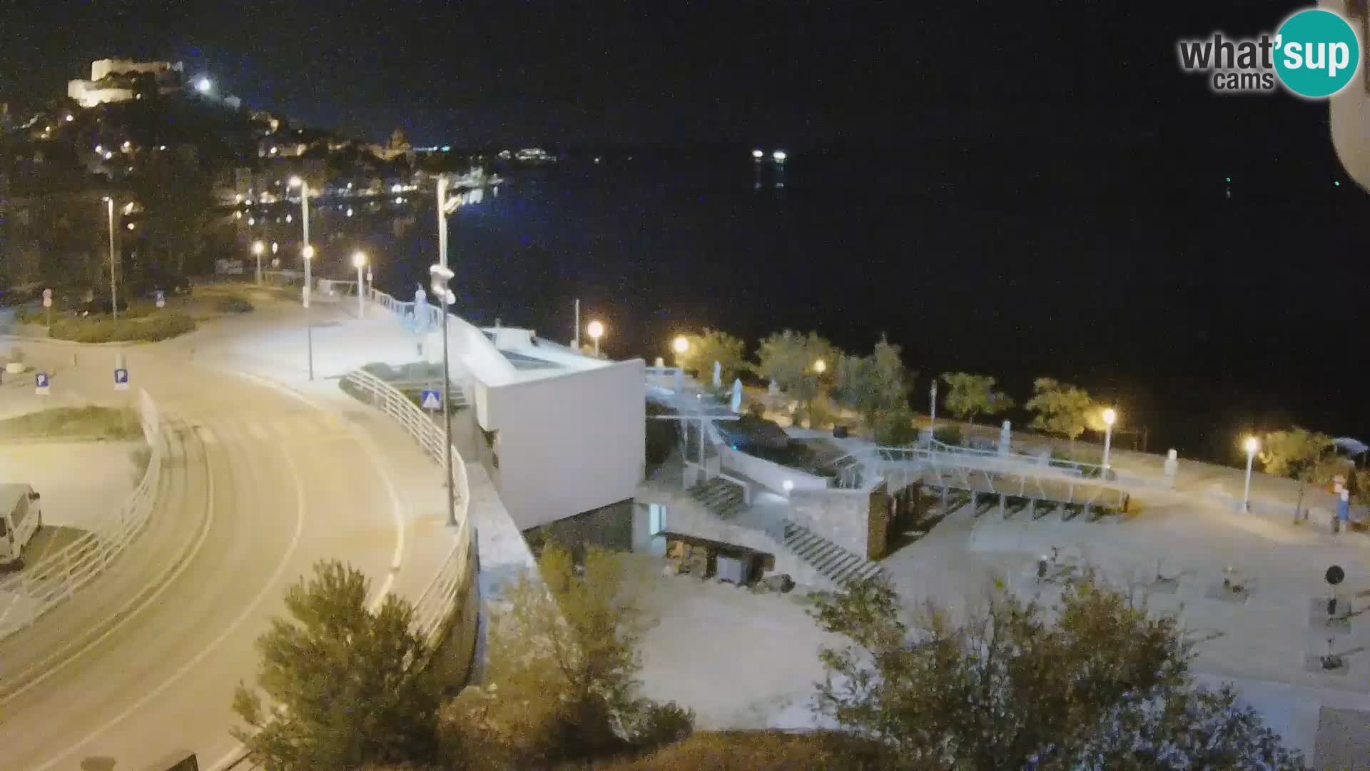 Livecam Sibenico spiaggia Banj