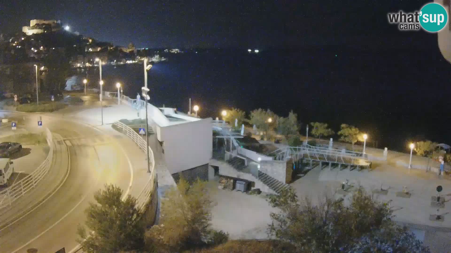 Webcam Šibenik Strand Banj