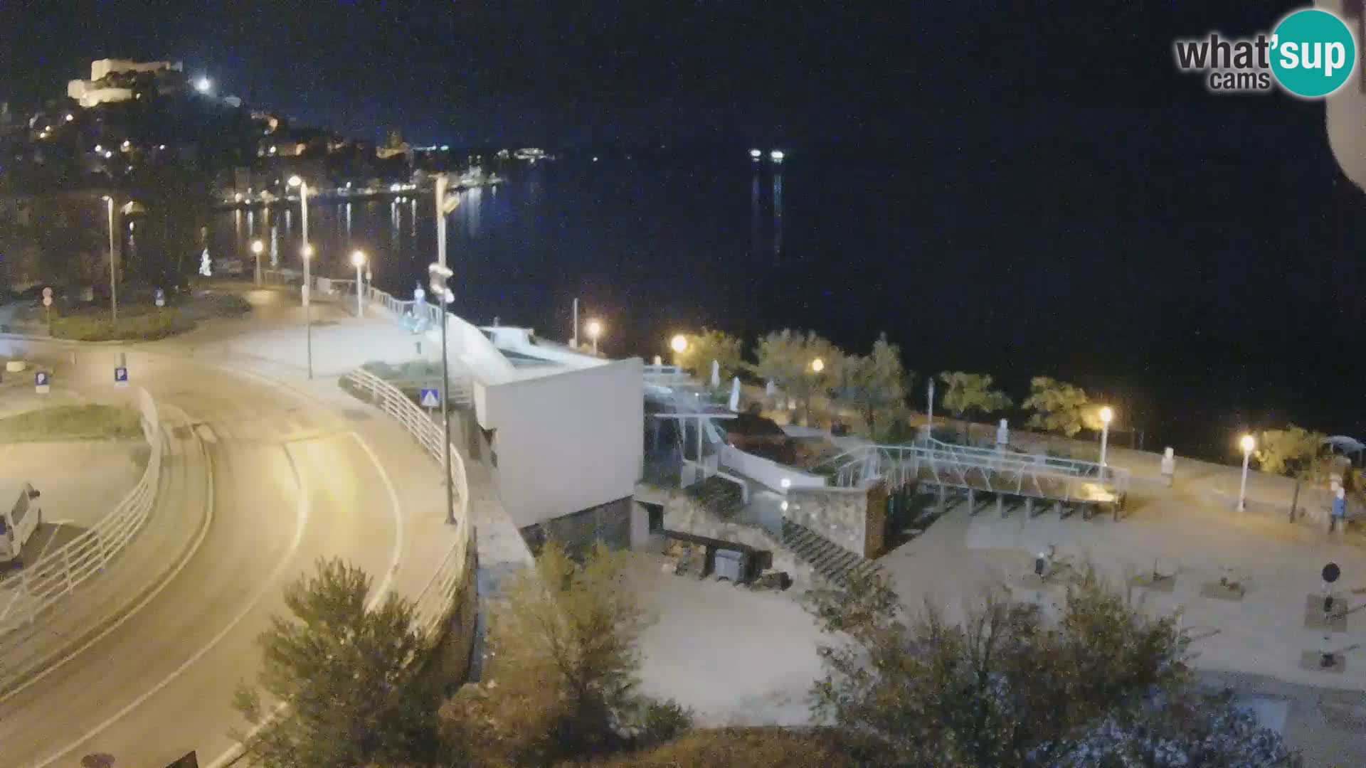 Web kamera Šibenik plaža Banj