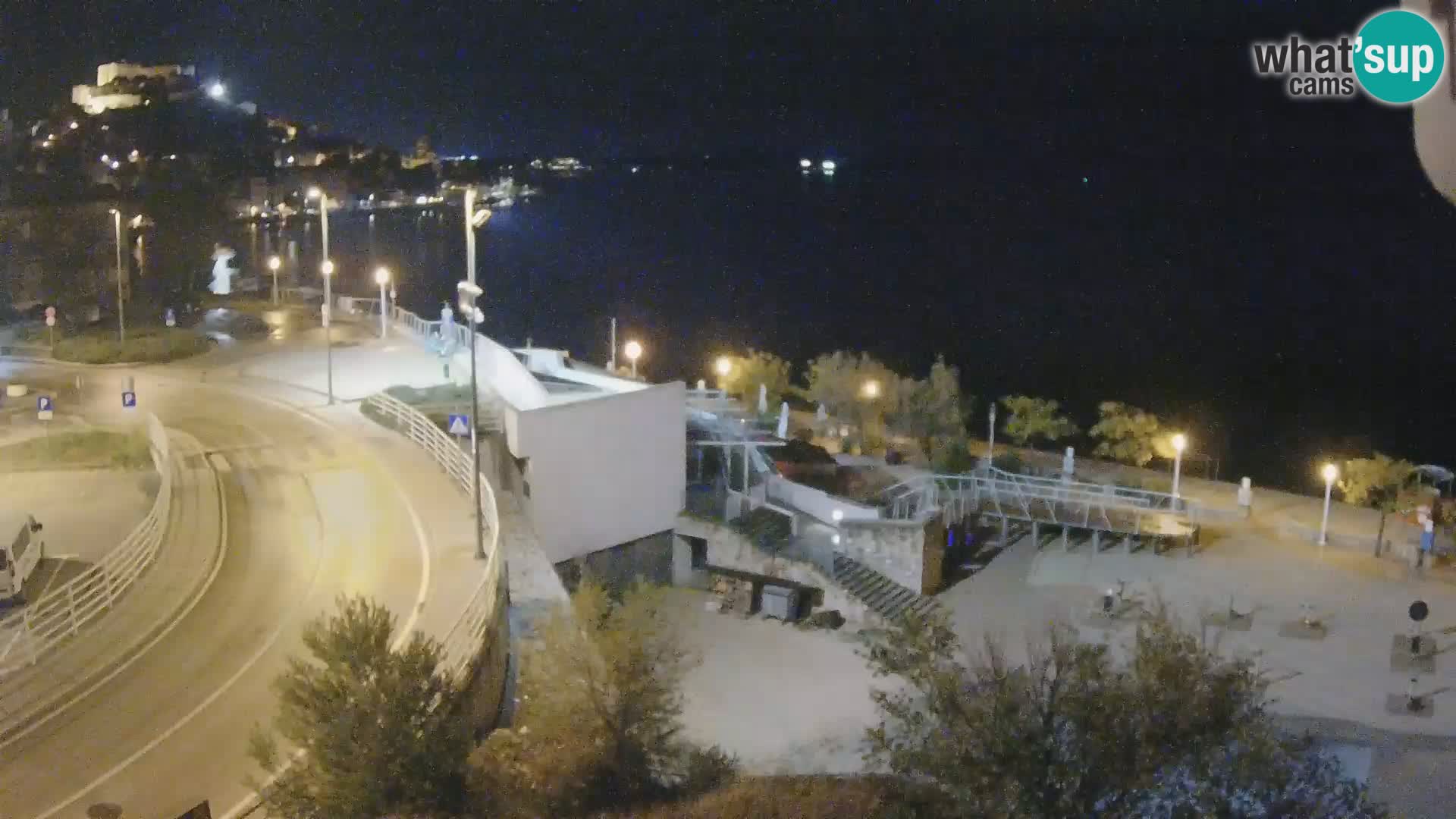 Livecam Sibenico spiaggia Banj