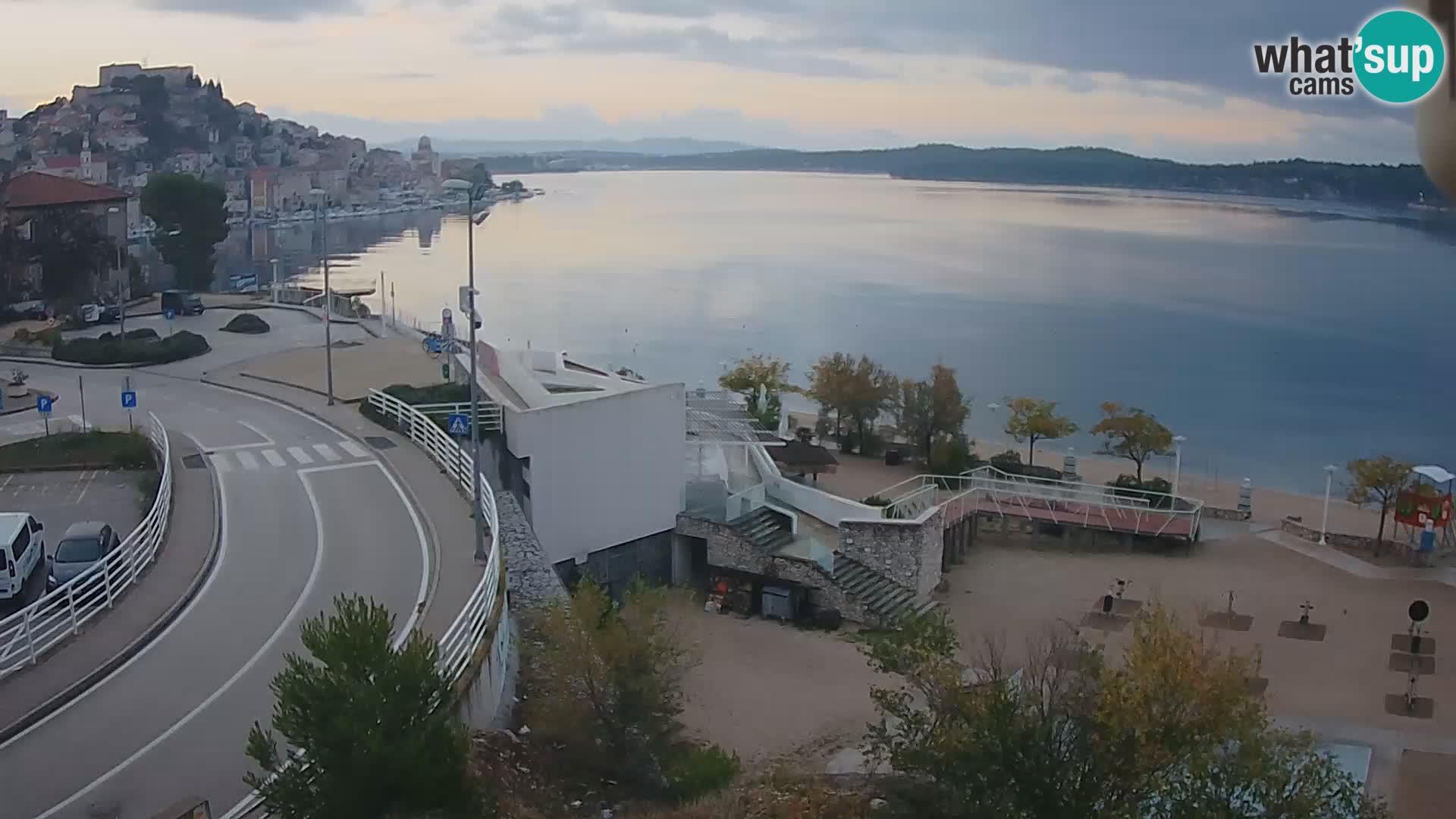 Webcam Šibenik Strand Banj