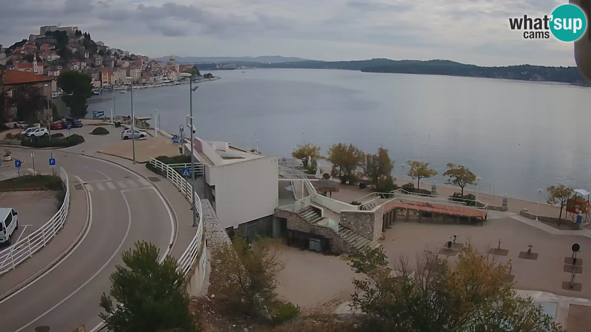 Web kamera Šibenik plaža Banj