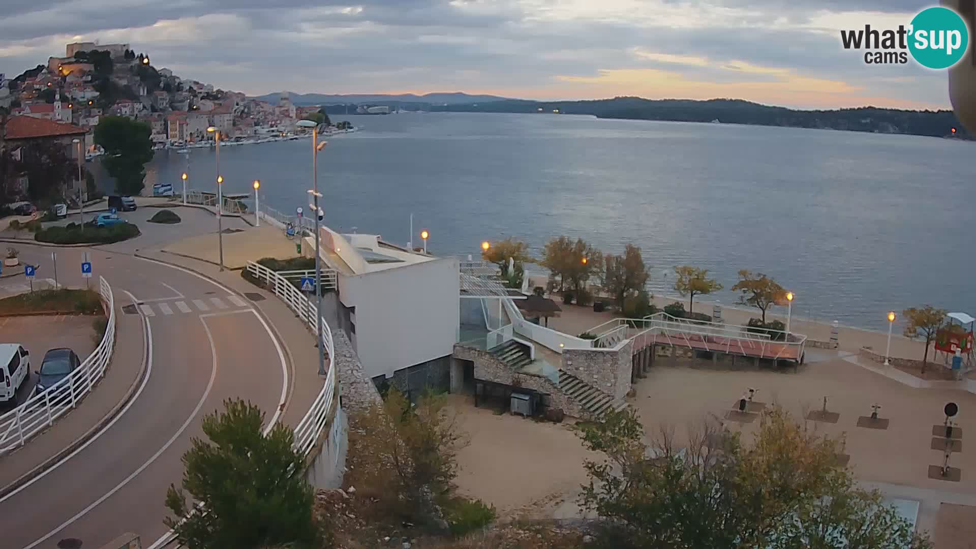 Kamera v živo Šibenik plaža Banj