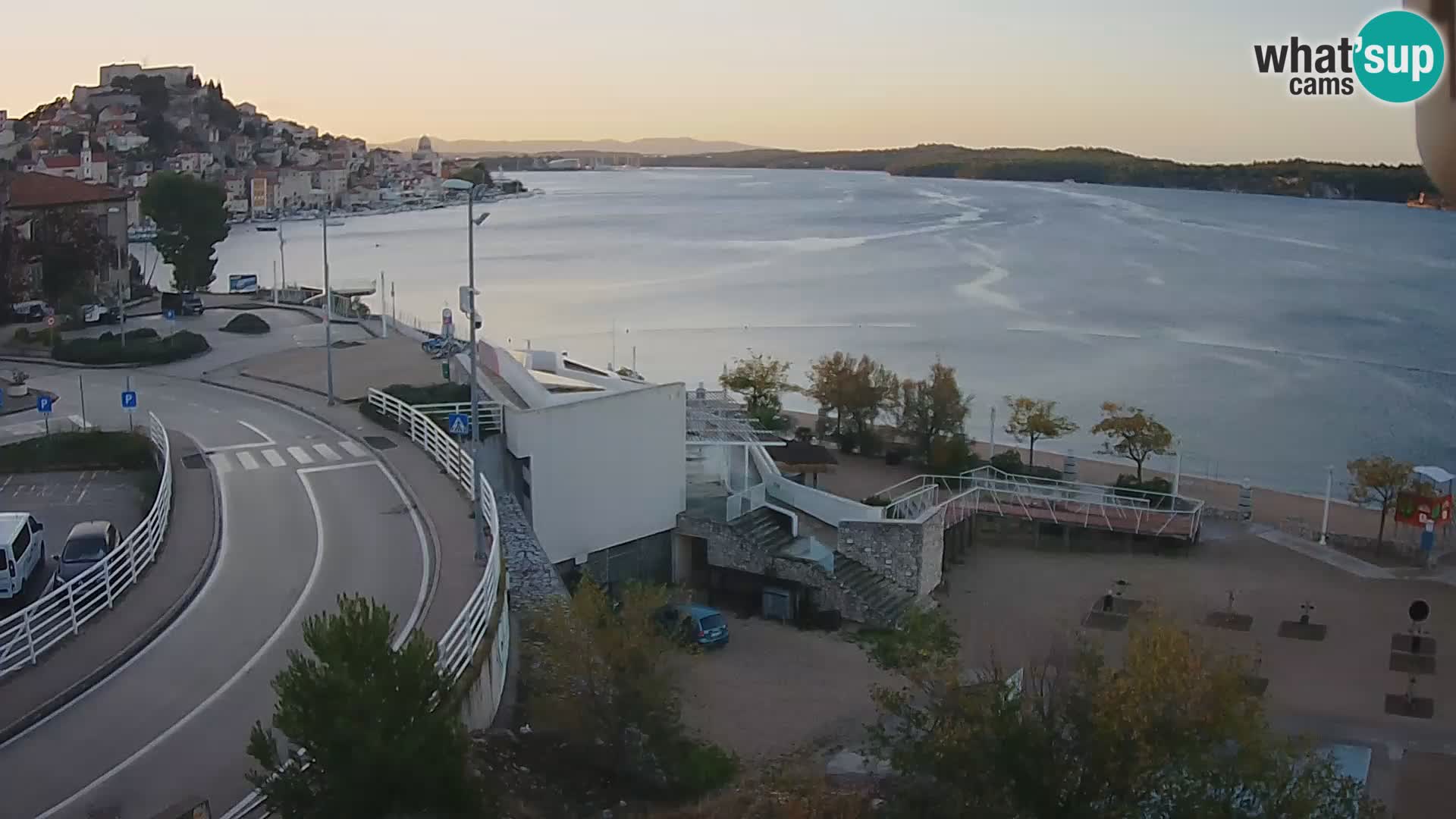 Šibenik webcam Beach Banj