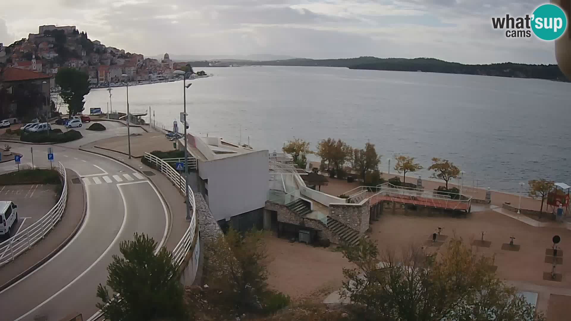 Šibenik webcam Beach Banj