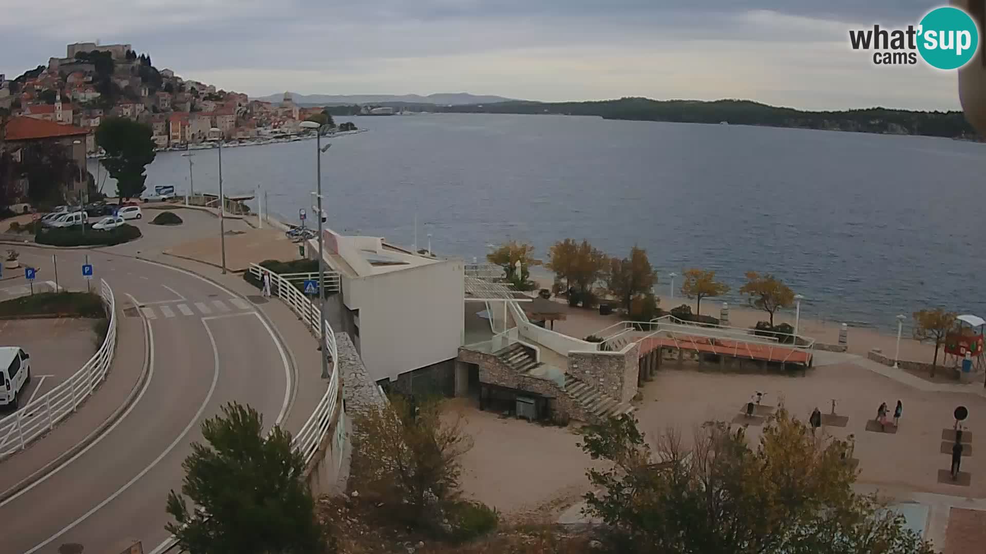 Livecam Sibenico spiaggia Banj