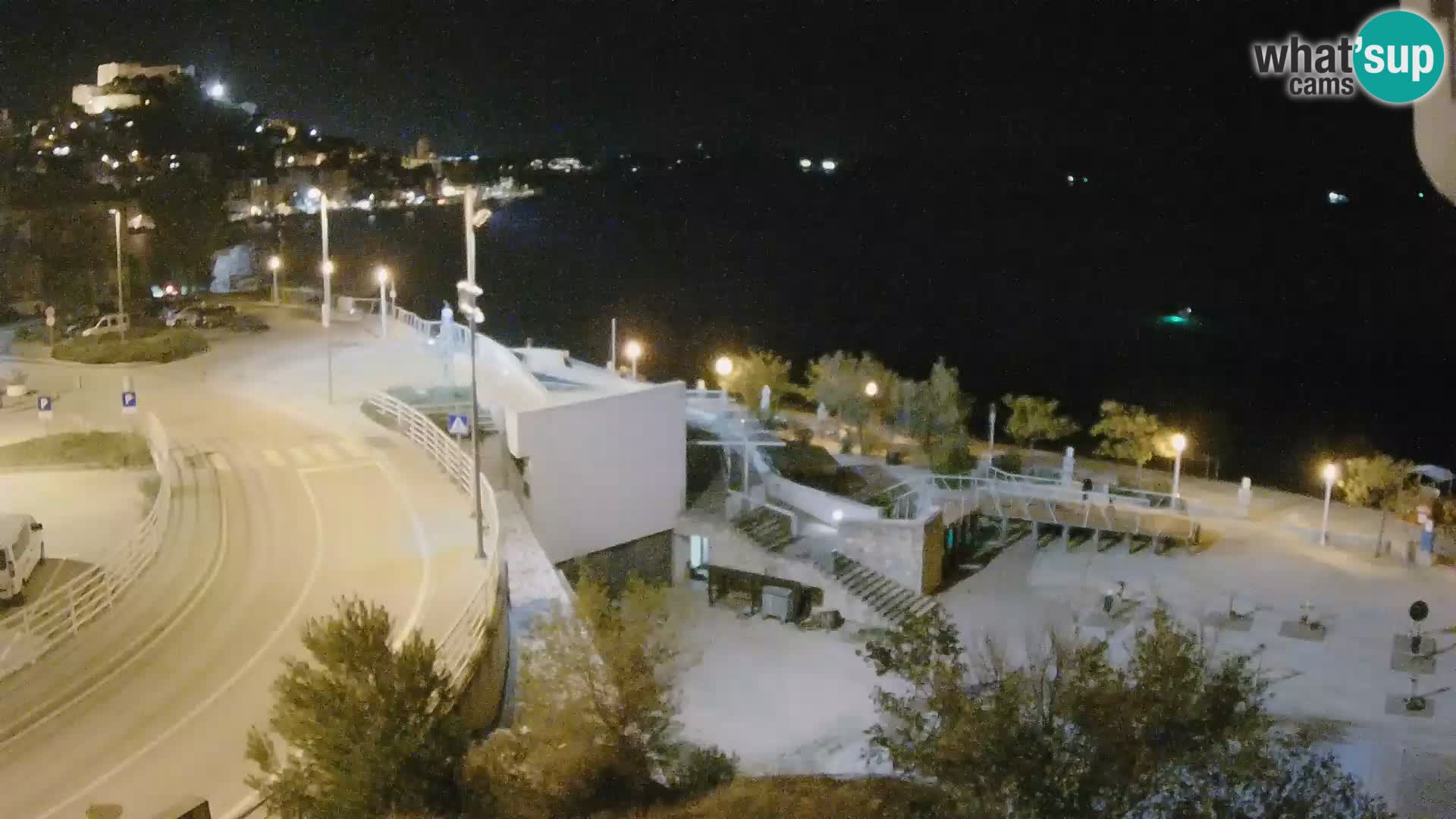 Livecam Sibenico spiaggia Banj