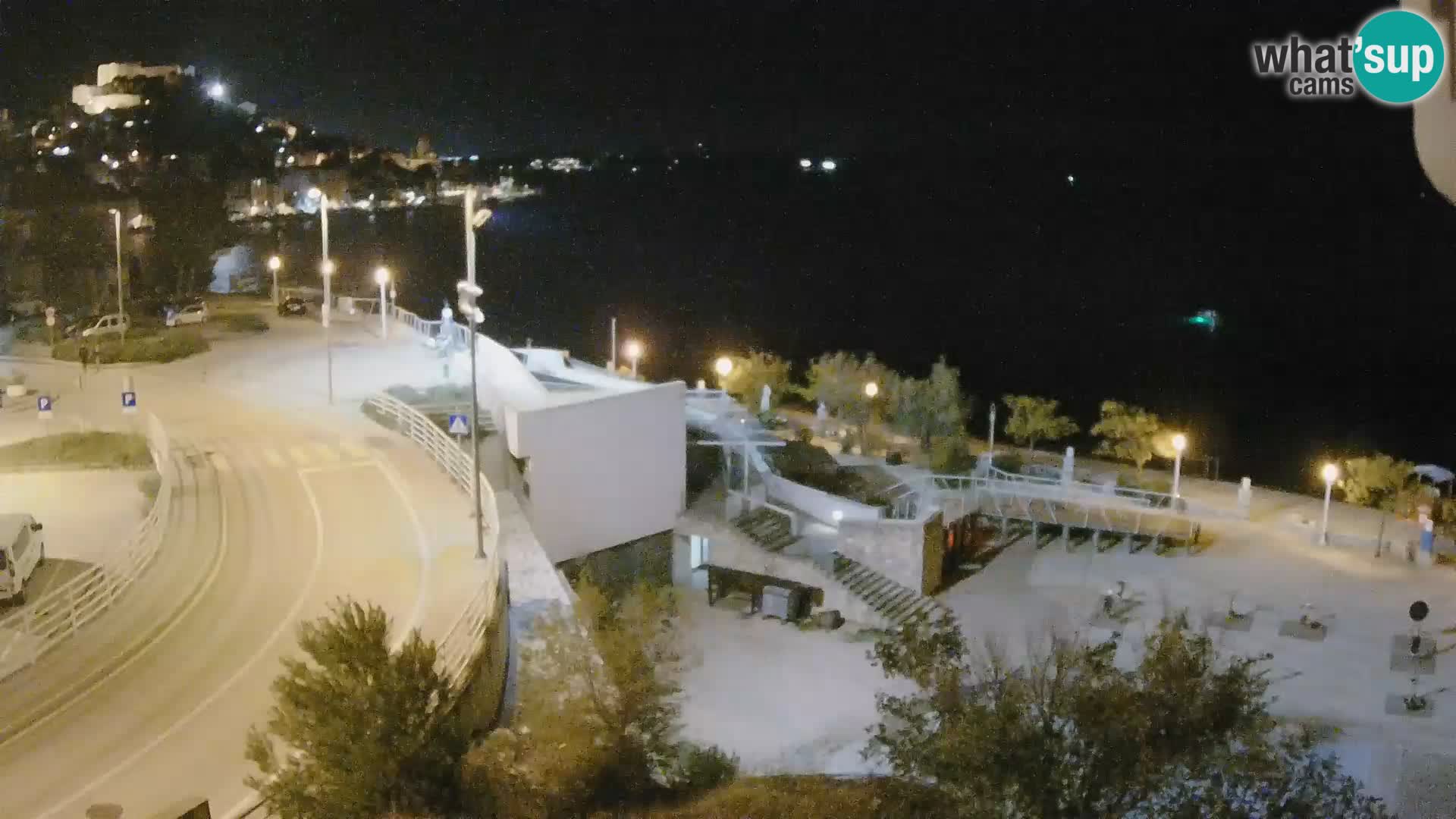 Šibenik webcam Beach Banj