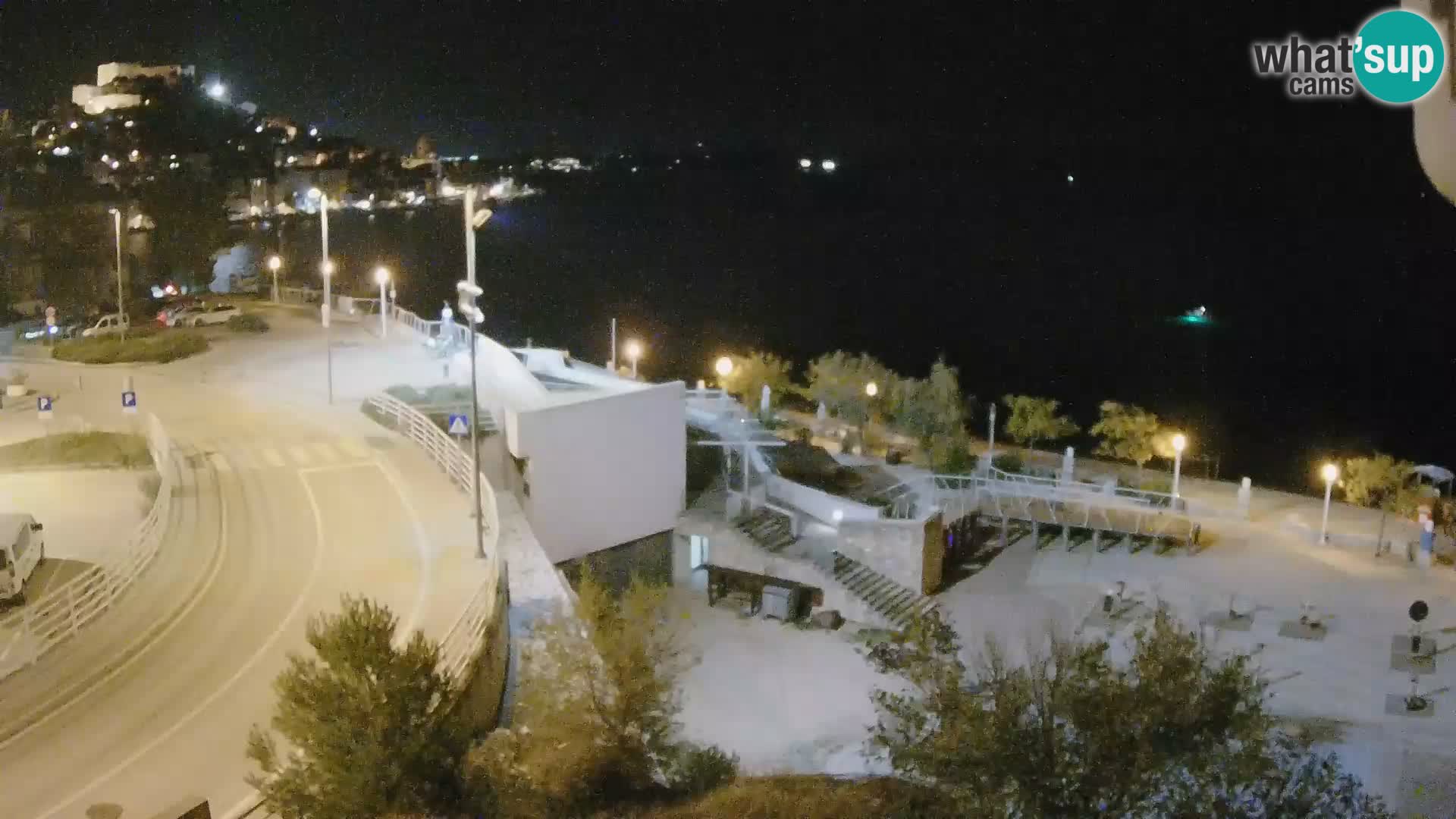 Livecam Sibenico spiaggia Banj