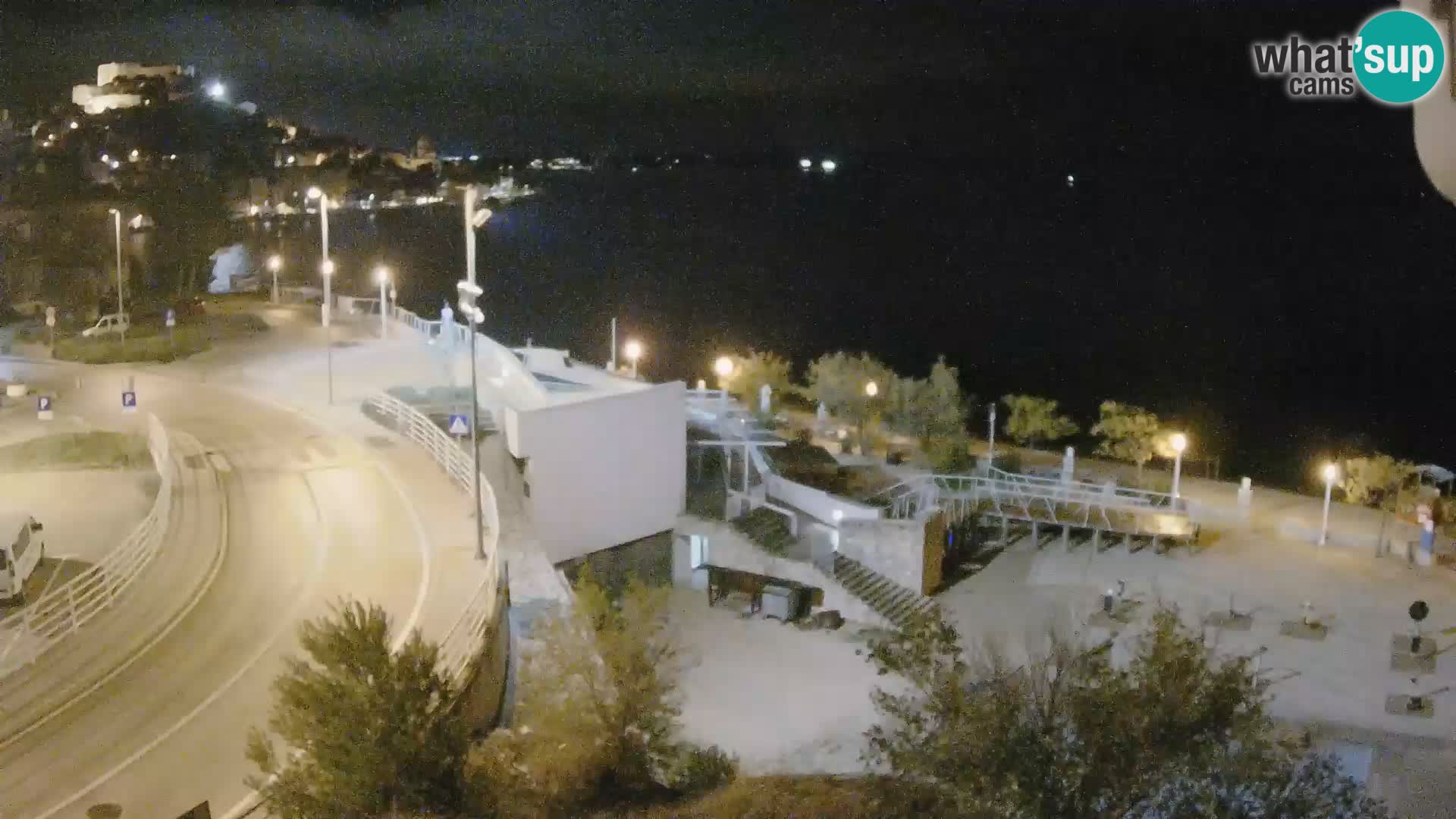 Livecam Sibenico spiaggia Banj