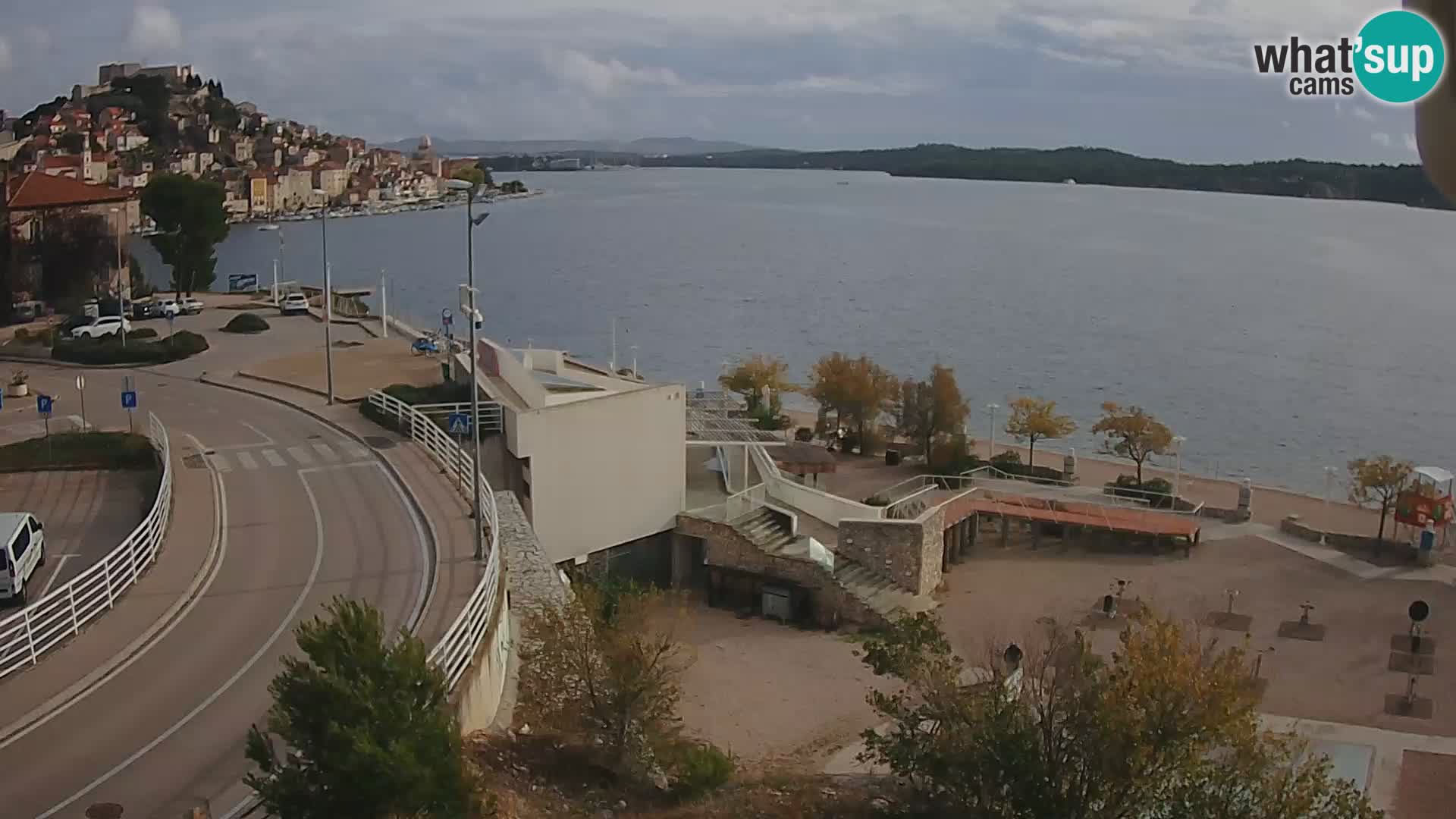 Šibenik webcam Beach Banj