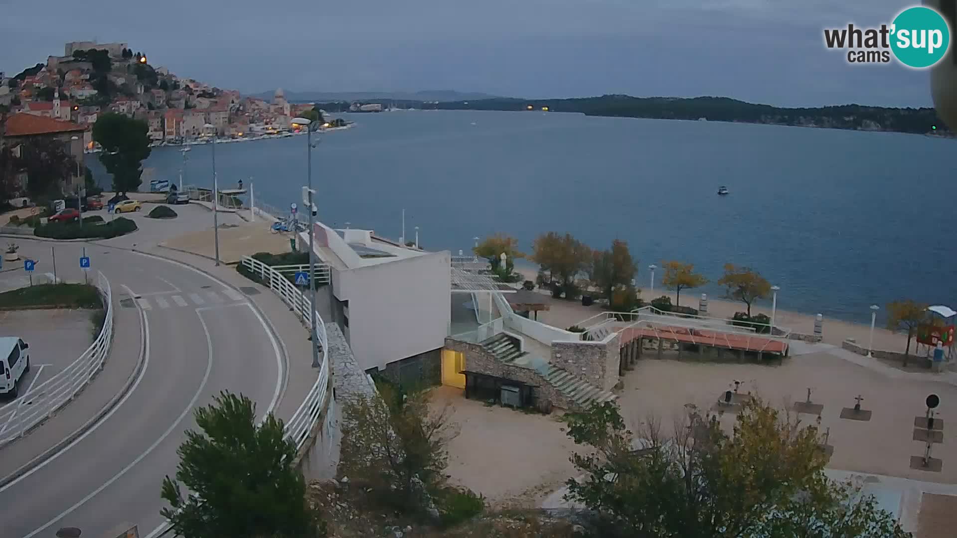 Webcam Šibenik Strand Banj