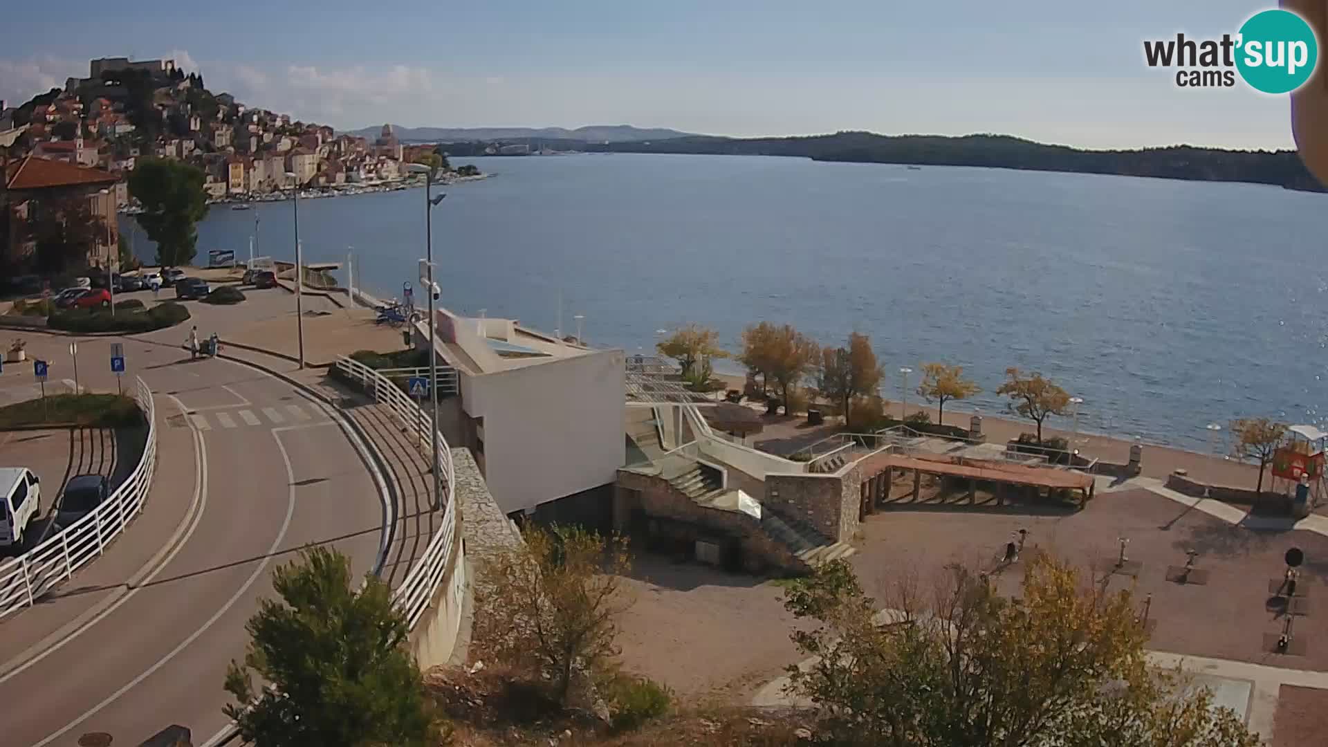 Webcam Šibenik Strand Banj