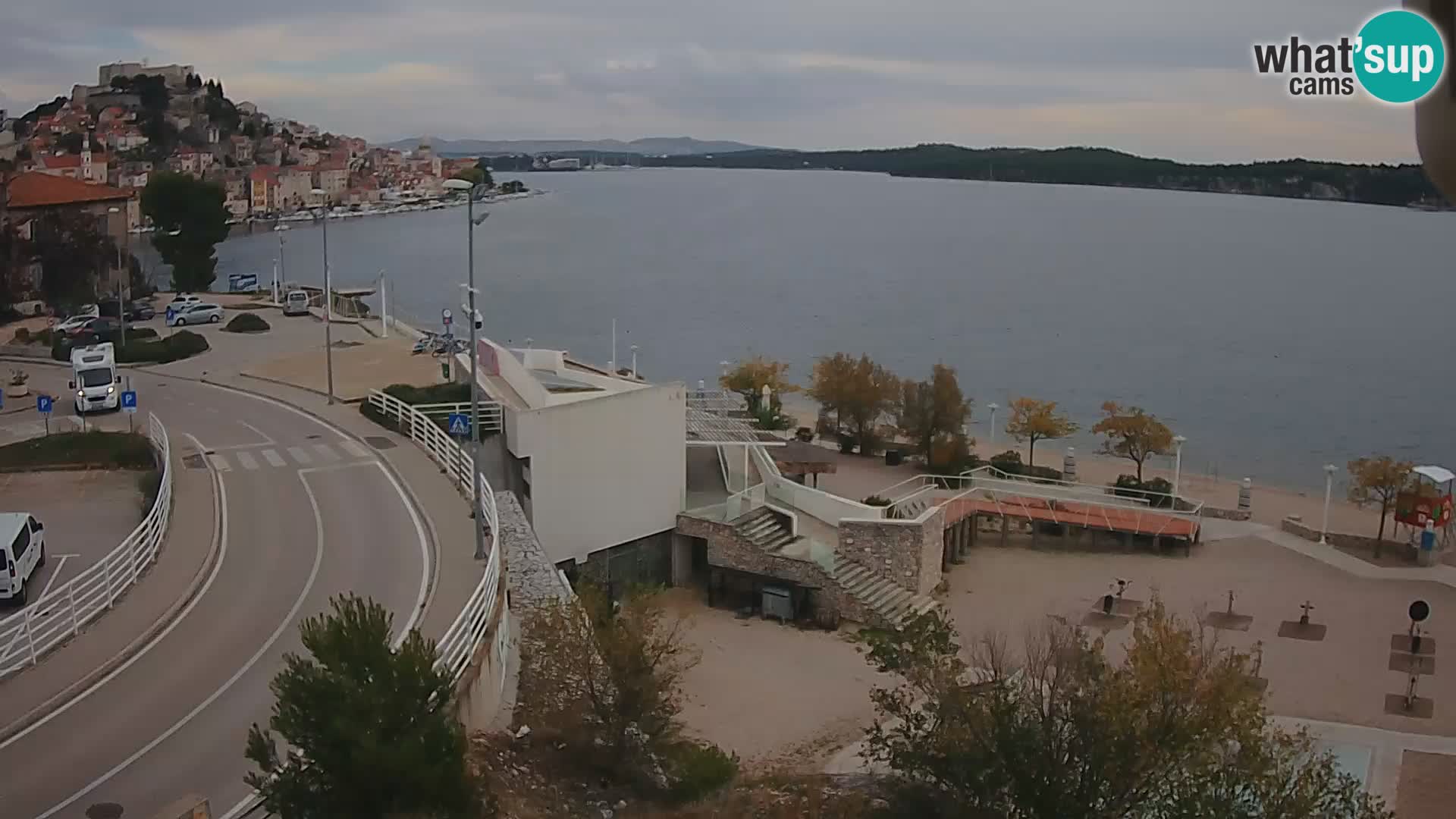 Webcam Šibenik Strand Banj
