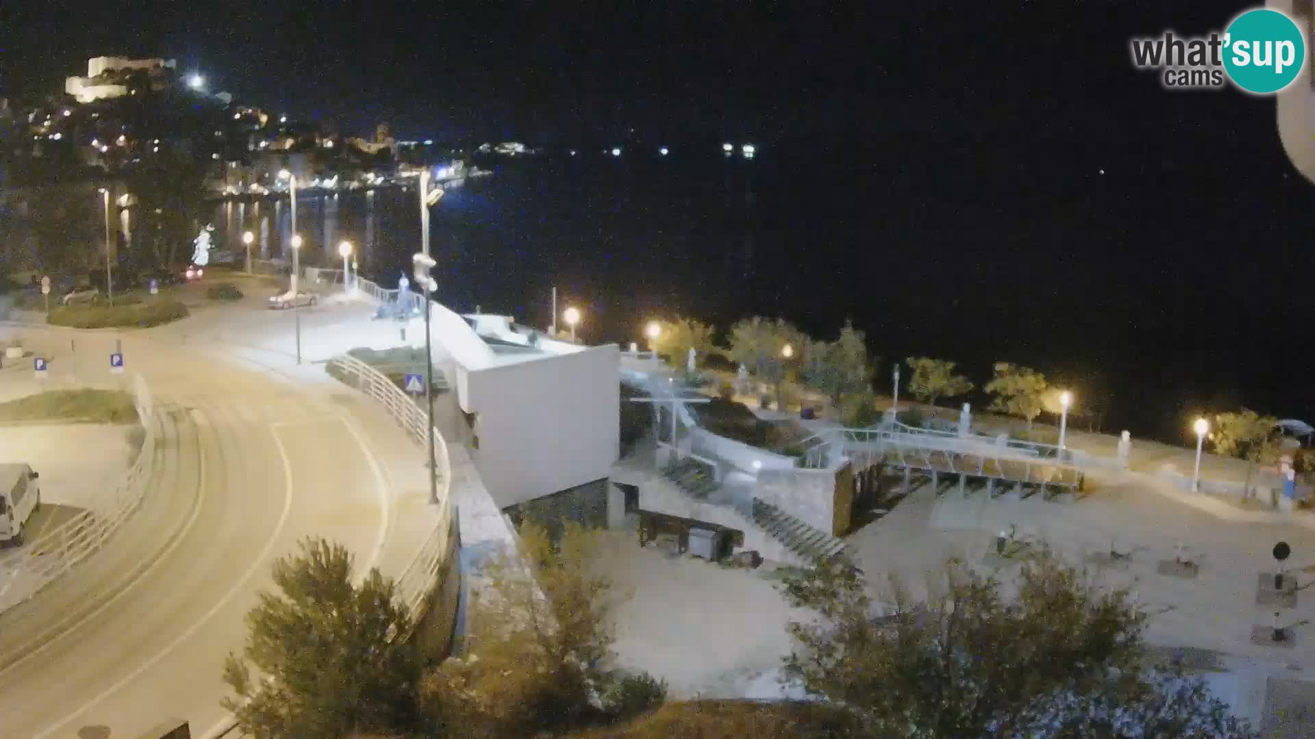 Live Cam Šibenik plage Banj