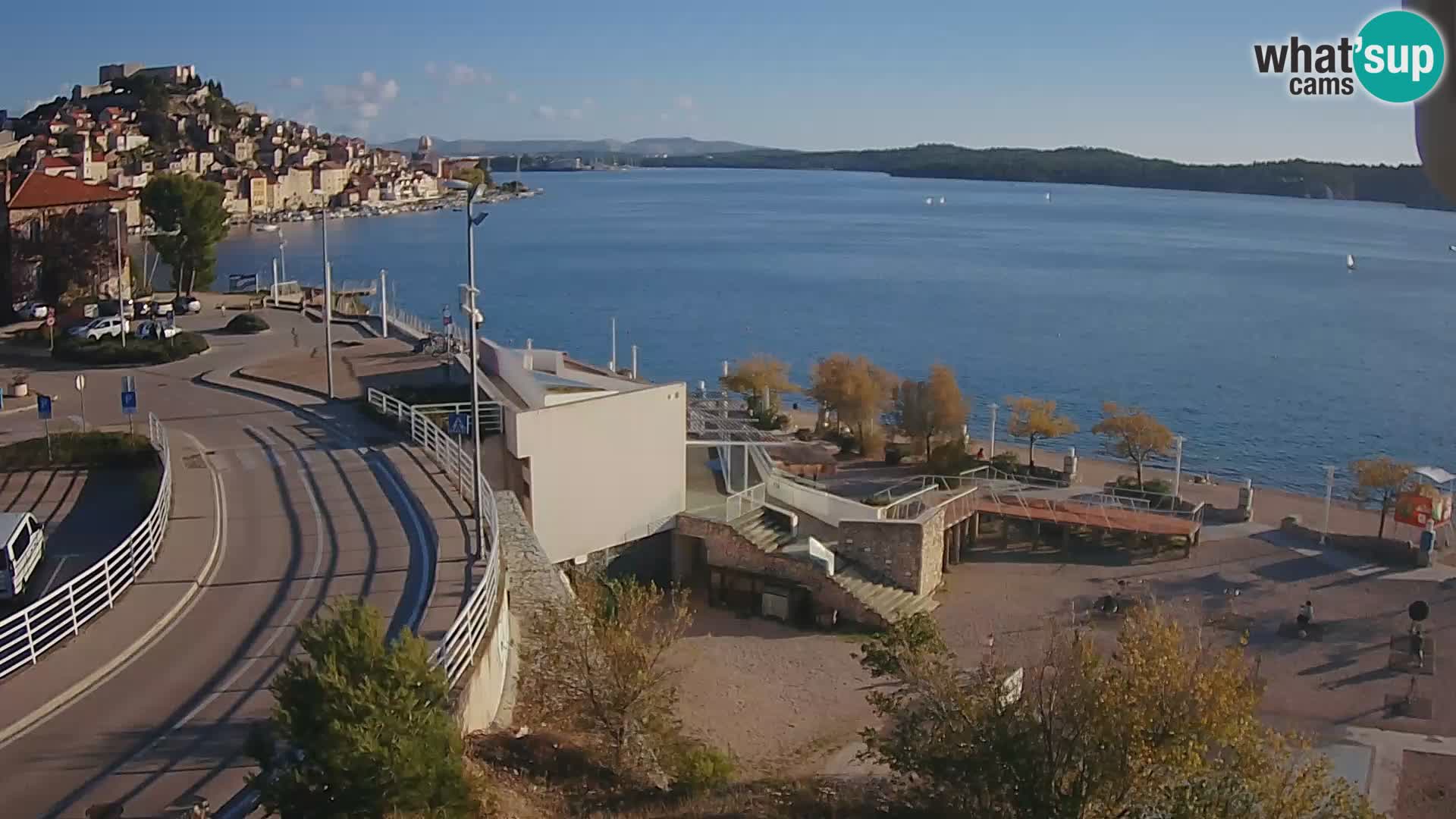 Web kamera Šibenik plaža Banj