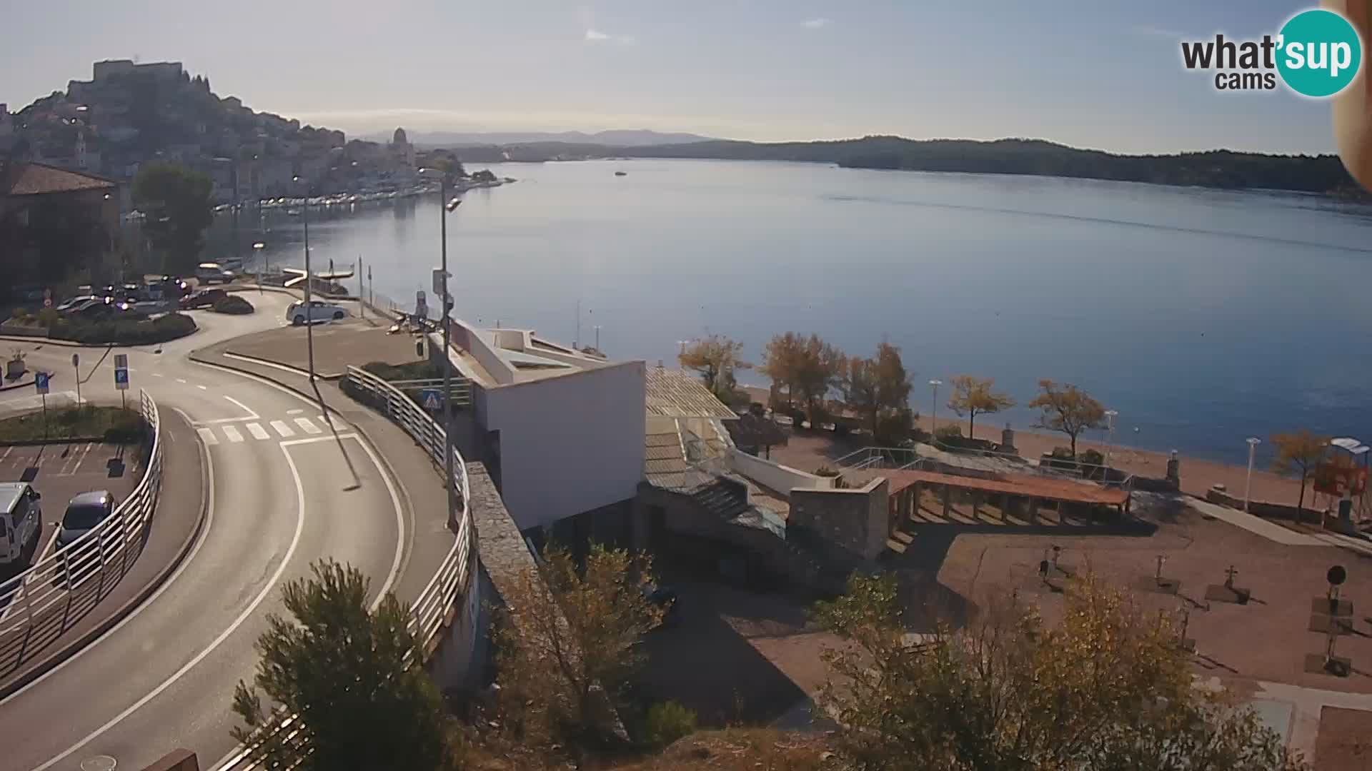 Šibenik webcam Beach Banj