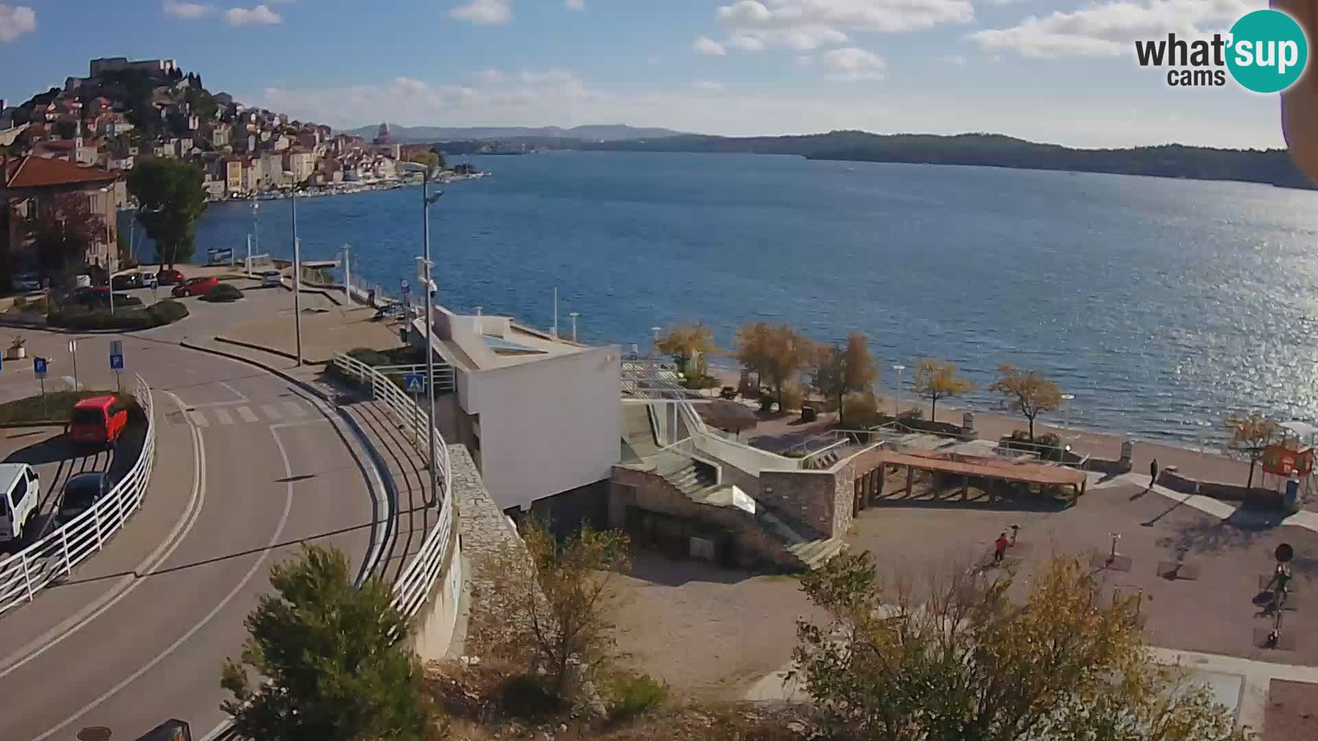 Webcam Šibenik Strand Banj