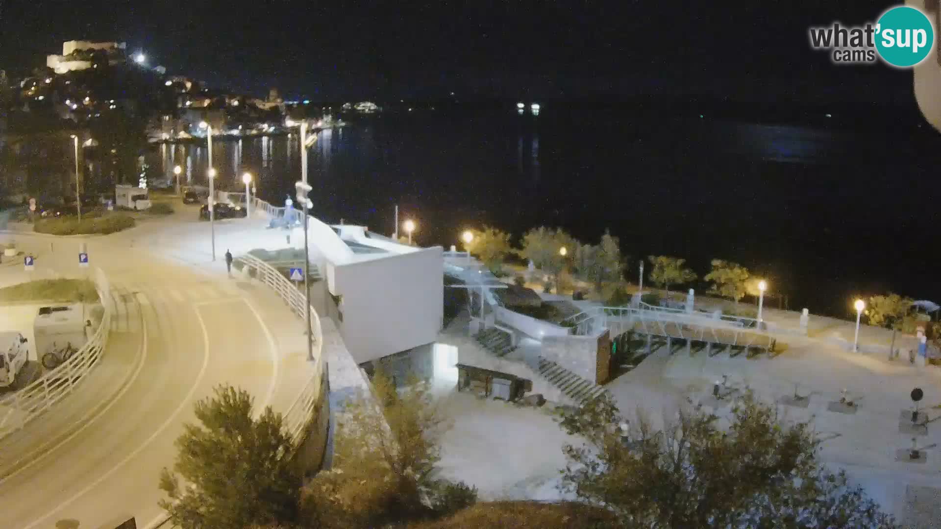 Live Cam Šibenik plage Banj