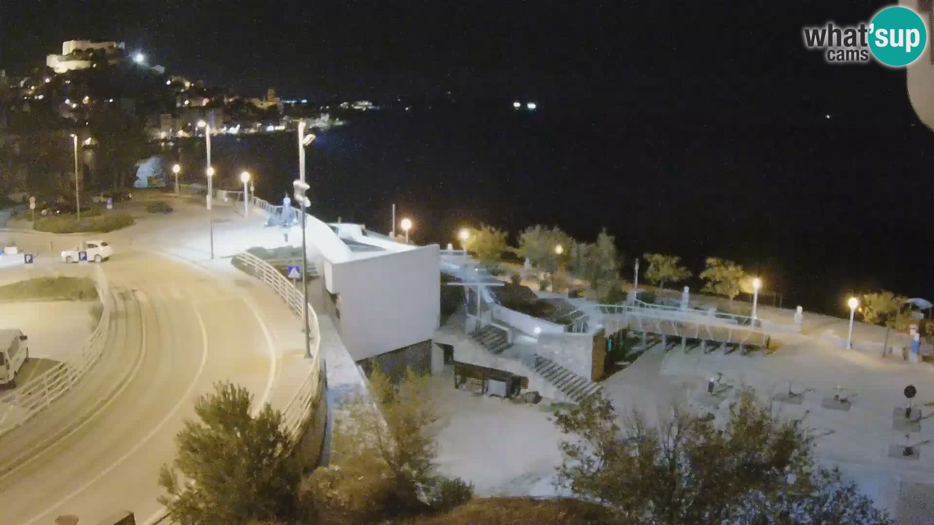 Live Cam Šibenik plage Banj