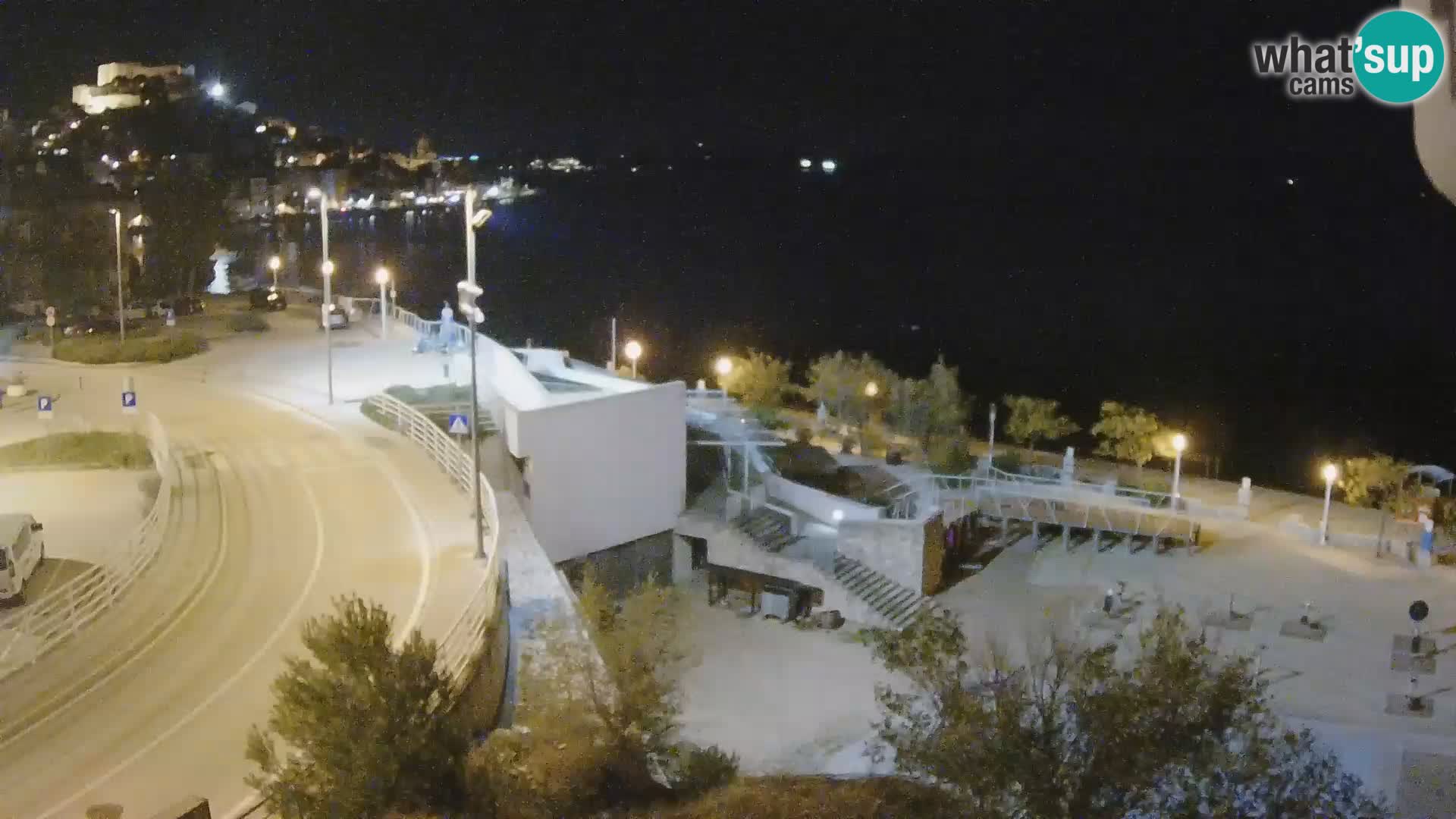 Live Cam Šibenik plage Banj