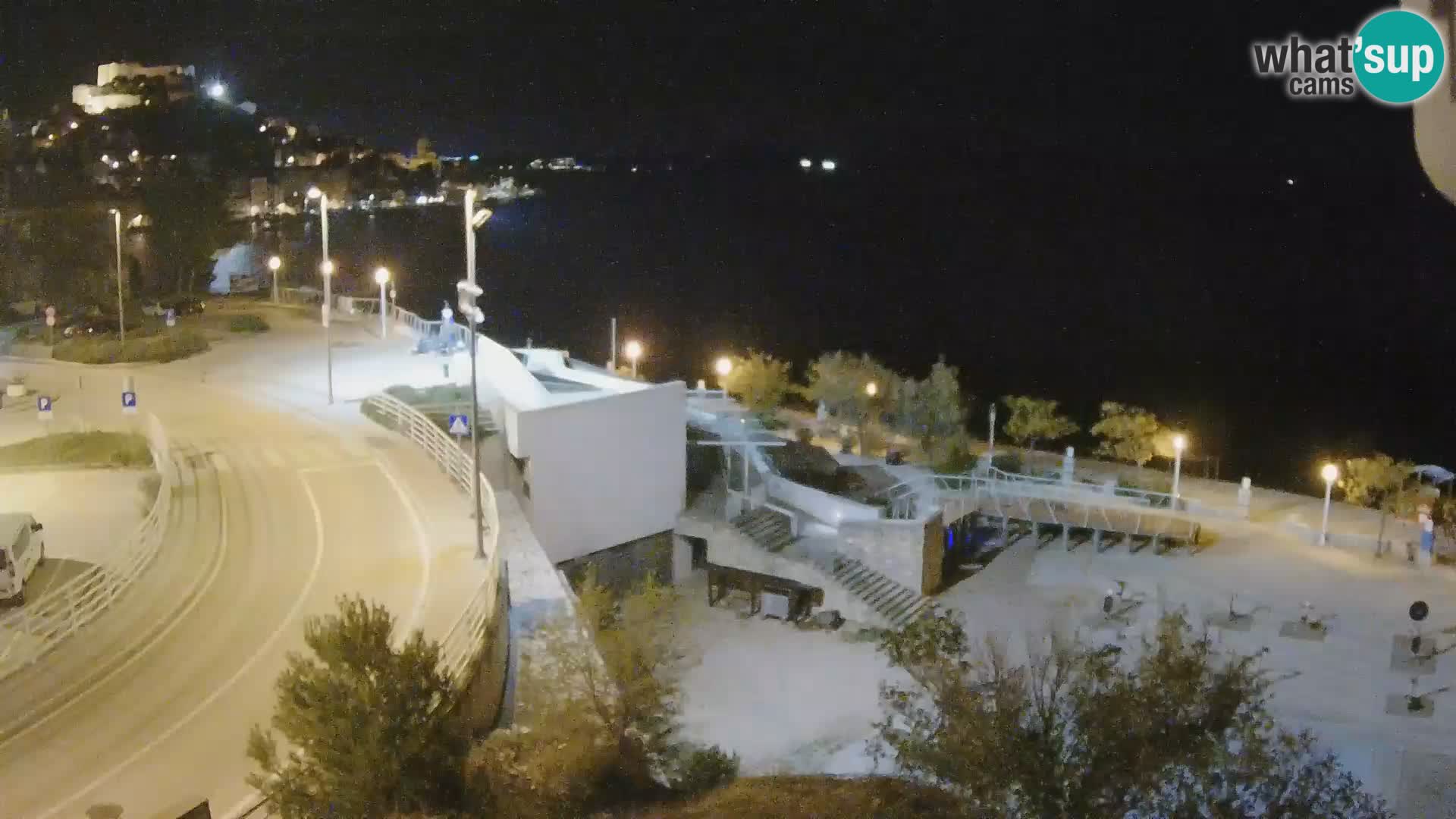 Webcam Šibenik Strand Banj