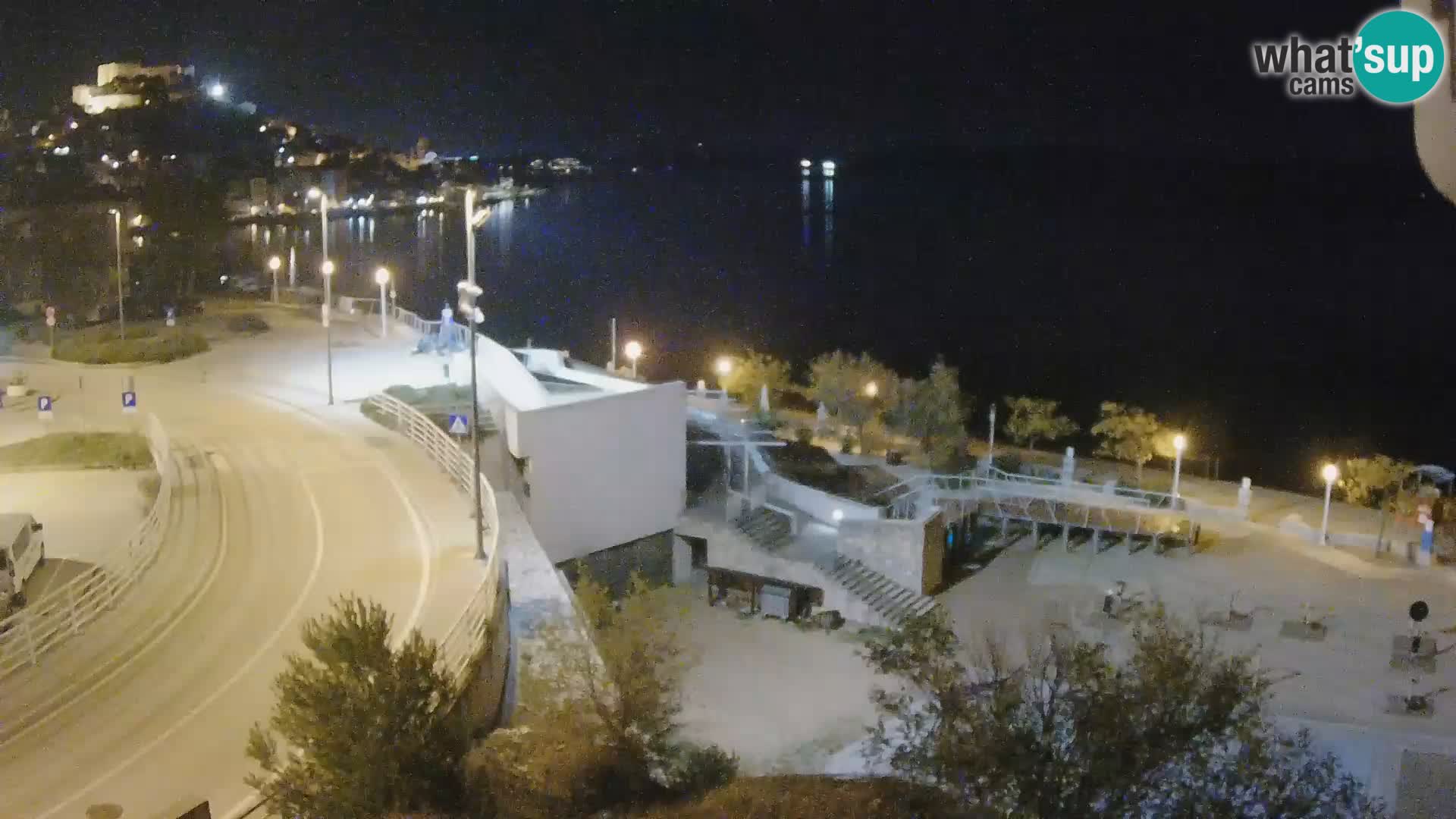 Live Cam Šibenik plage Banj