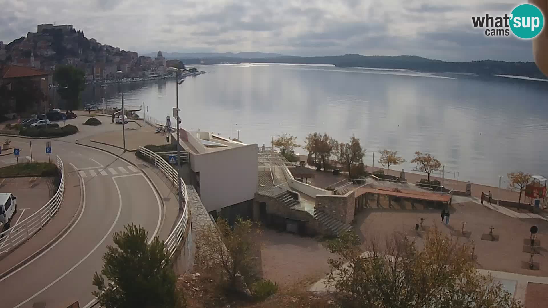 Šibenik webcam Beach Banj