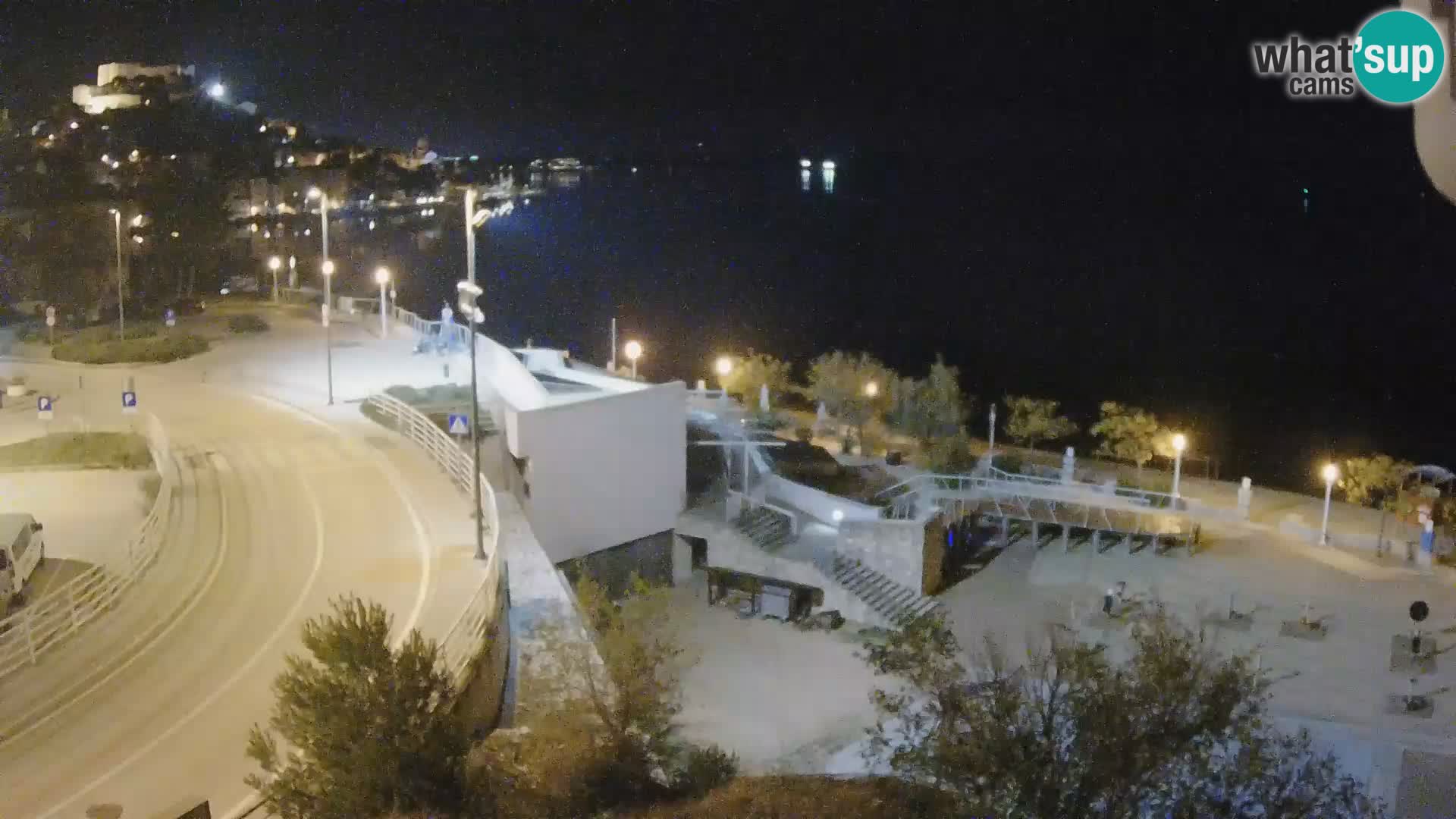 Webcam Šibenik Strand Banj