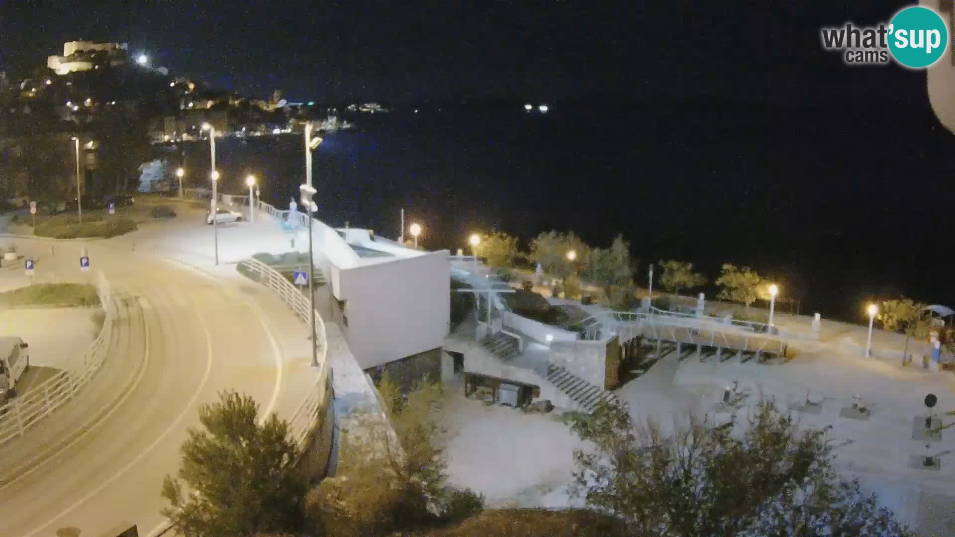 Web kamera Šibenik plaža Banj