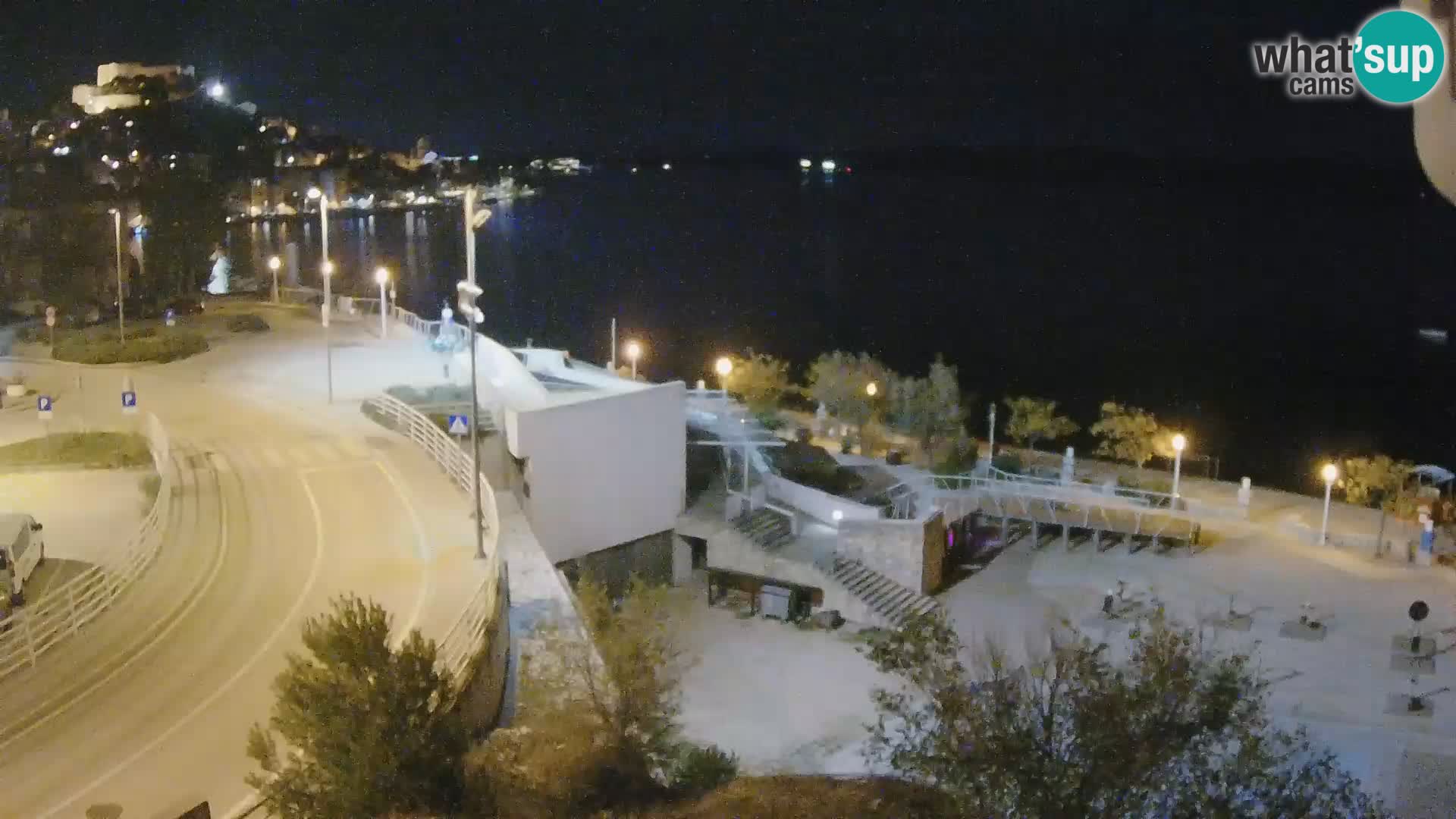 Live Cam Šibenik plage Banj
