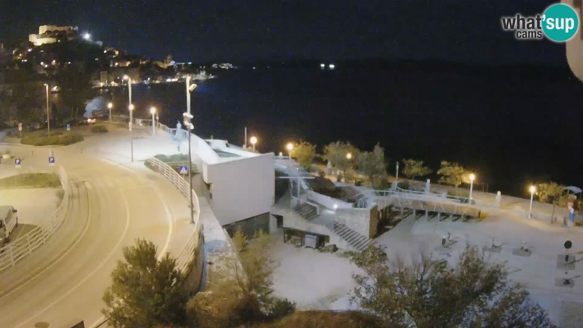 Webcam Šibenik Strand Banj