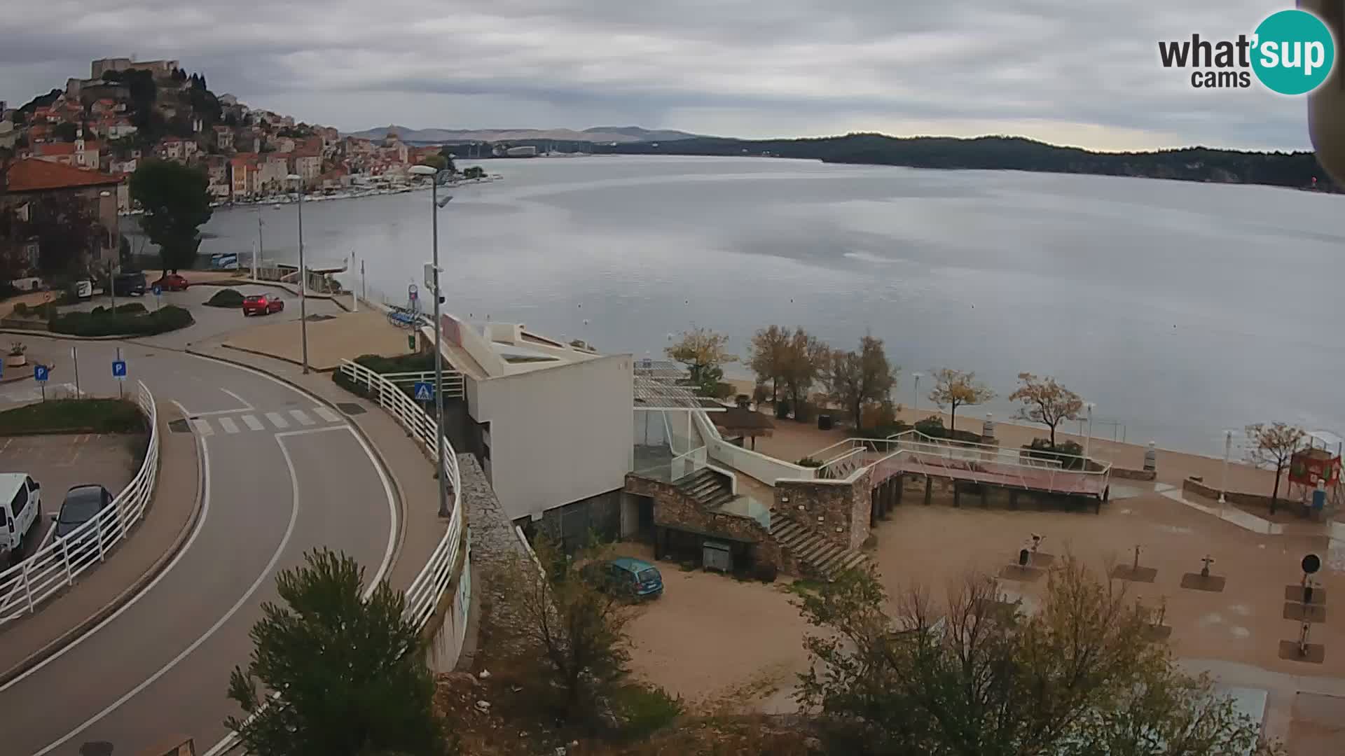 Web kamera Šibenik plaža Banj