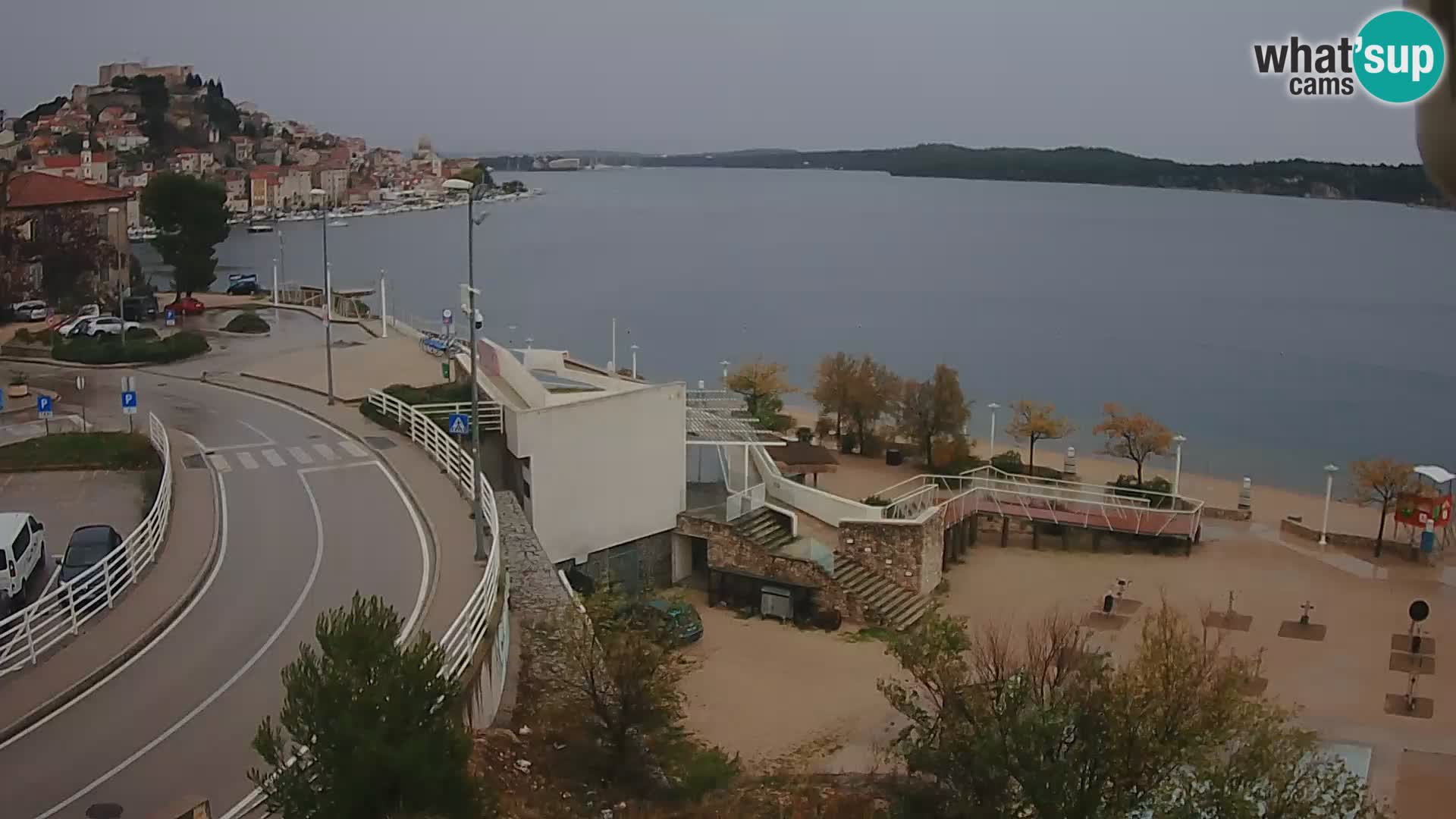 Live Cam Šibenik plage Banj