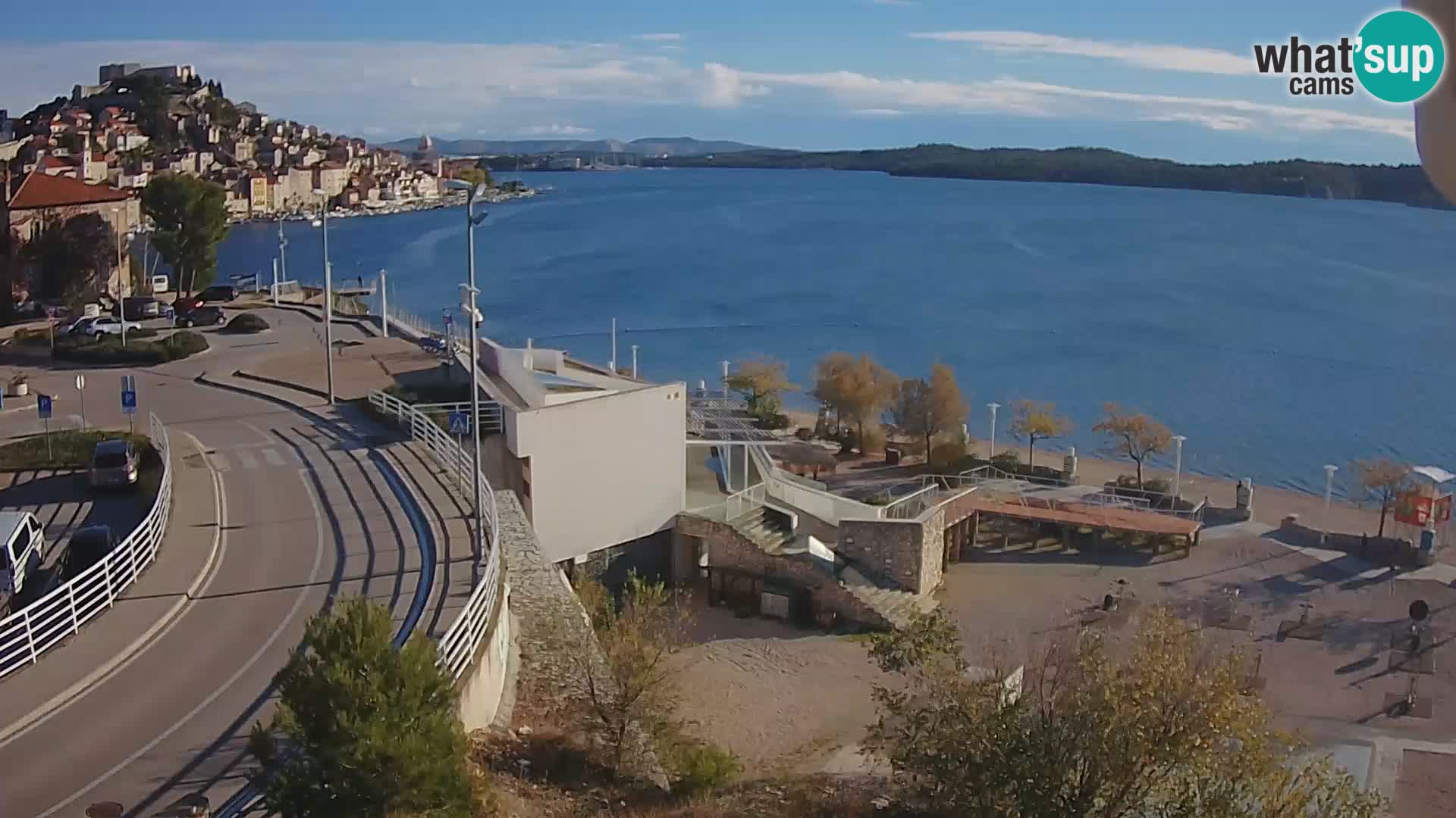 Web kamera Šibenik plaža Banj