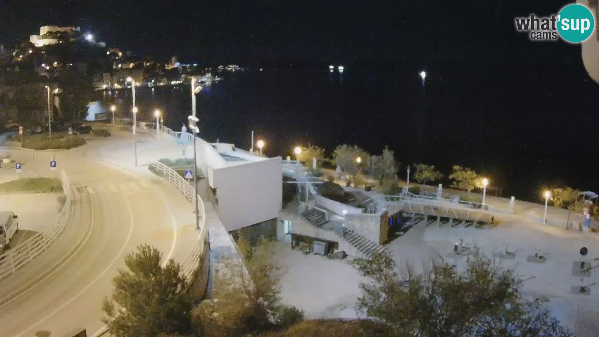 Kamera v živo Šibenik plaža Banj