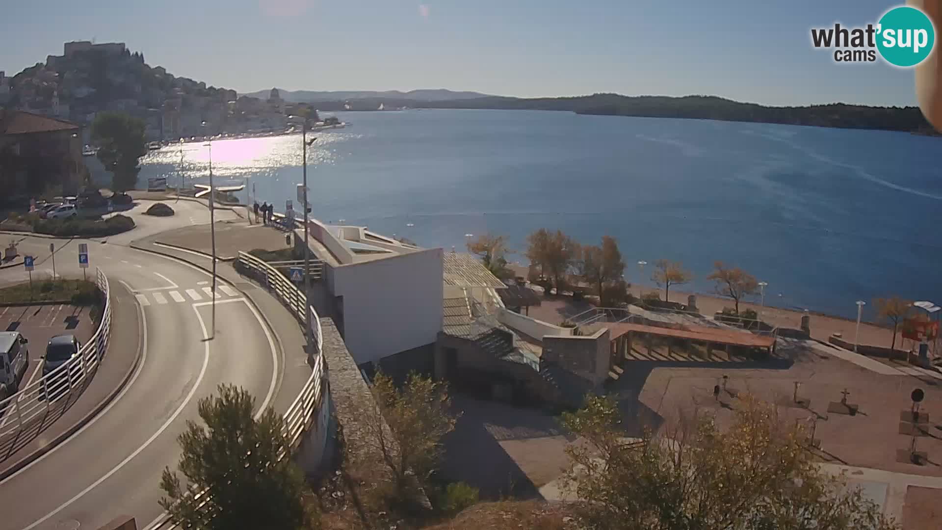 Web kamera Šibenik plaža Banj