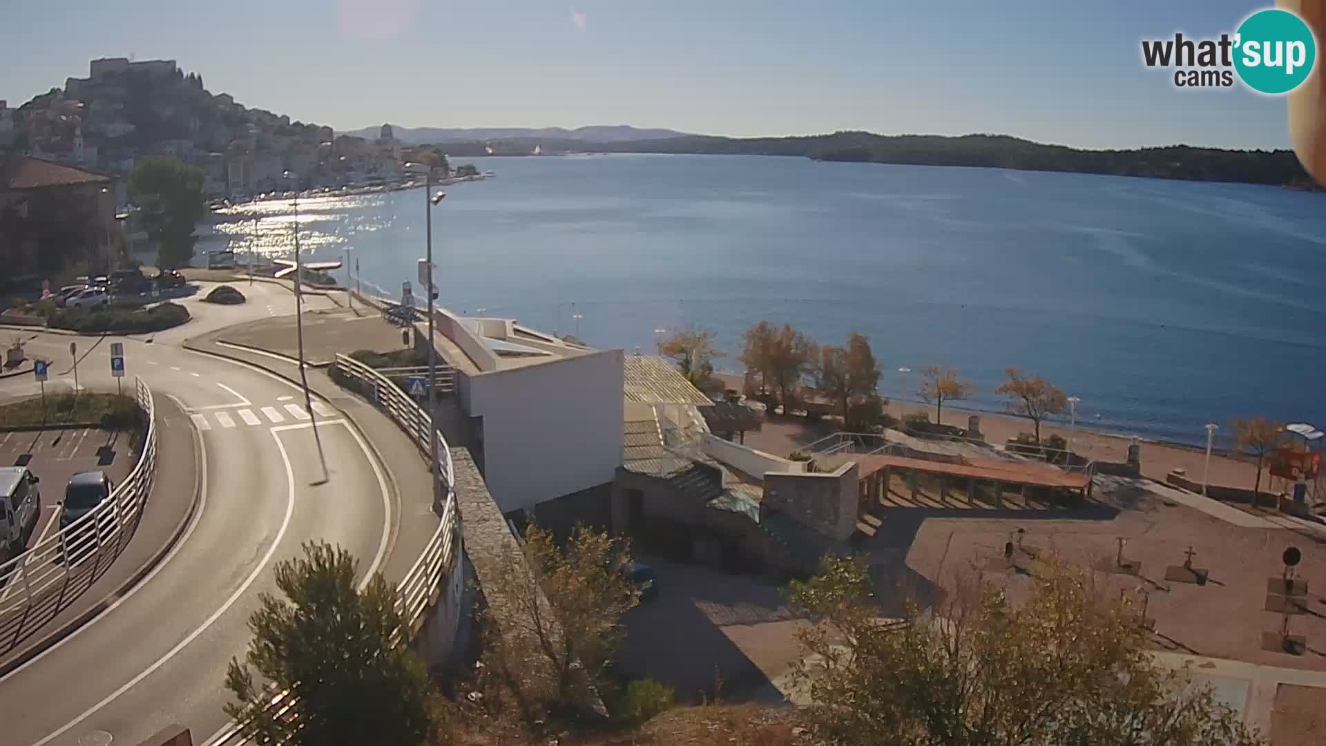 Kamera v živo Šibenik plaža Banj