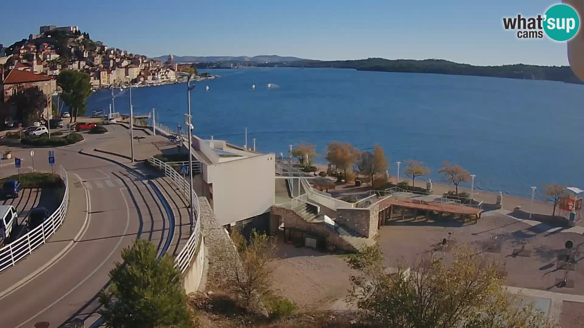 Kamera v živo Šibenik plaža Banj