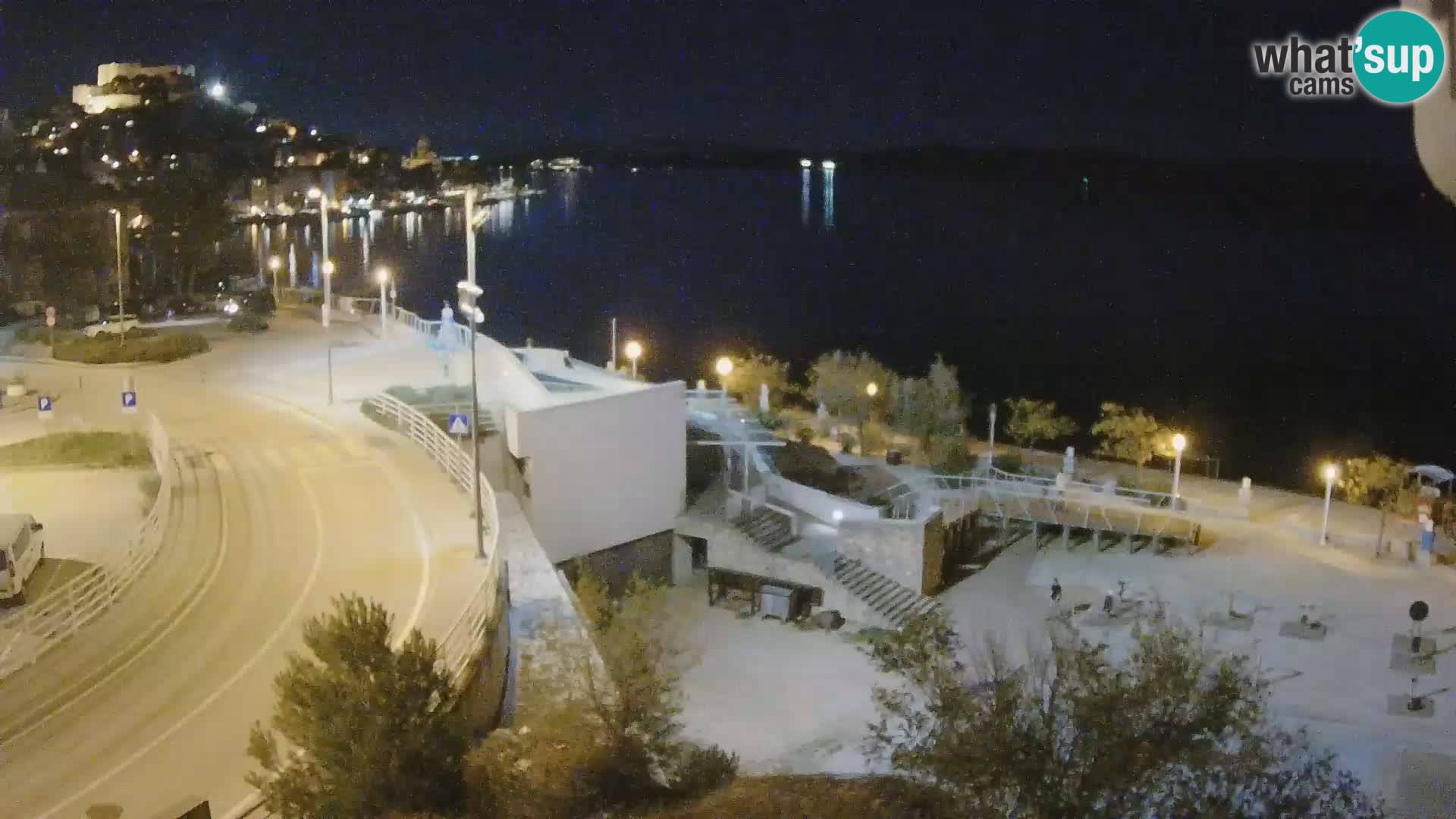 Kamera v živo Šibenik plaža Banj