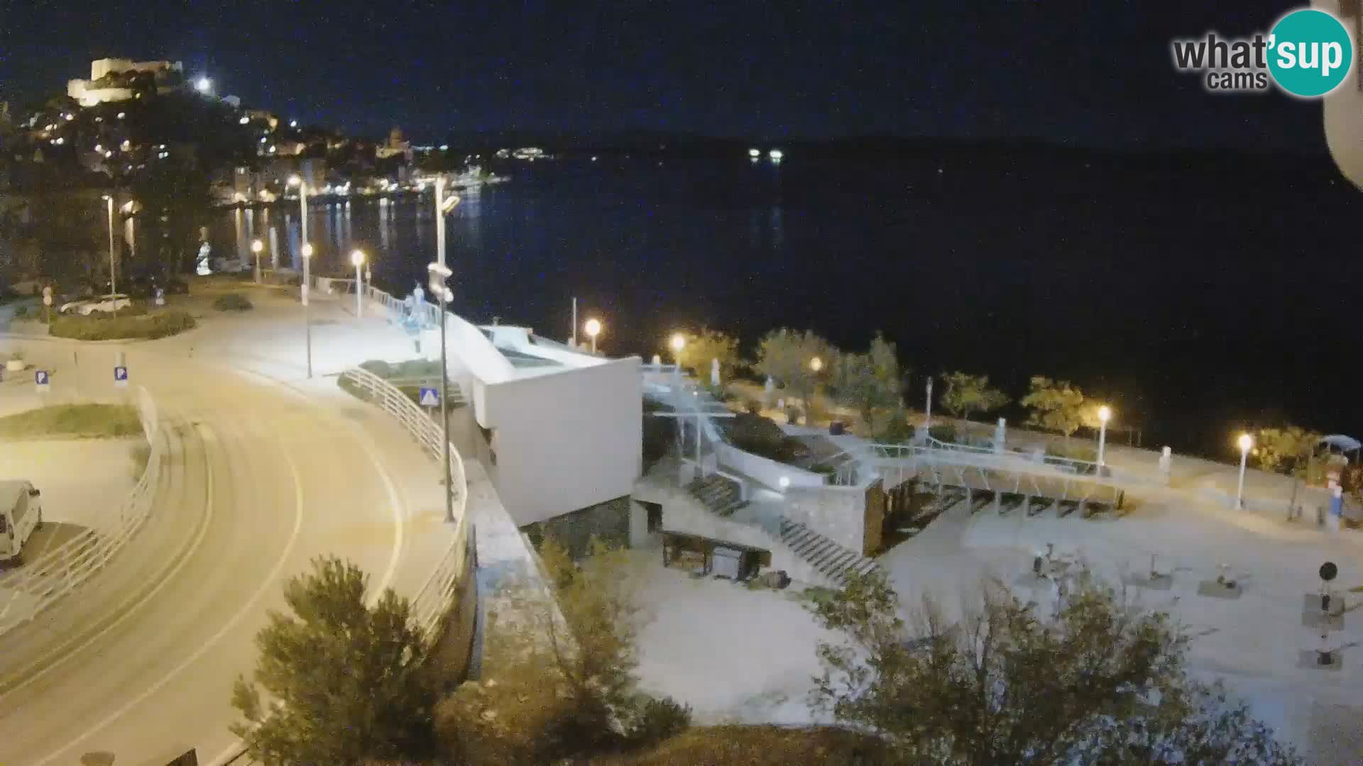 Livecam Sibenico spiaggia Banj