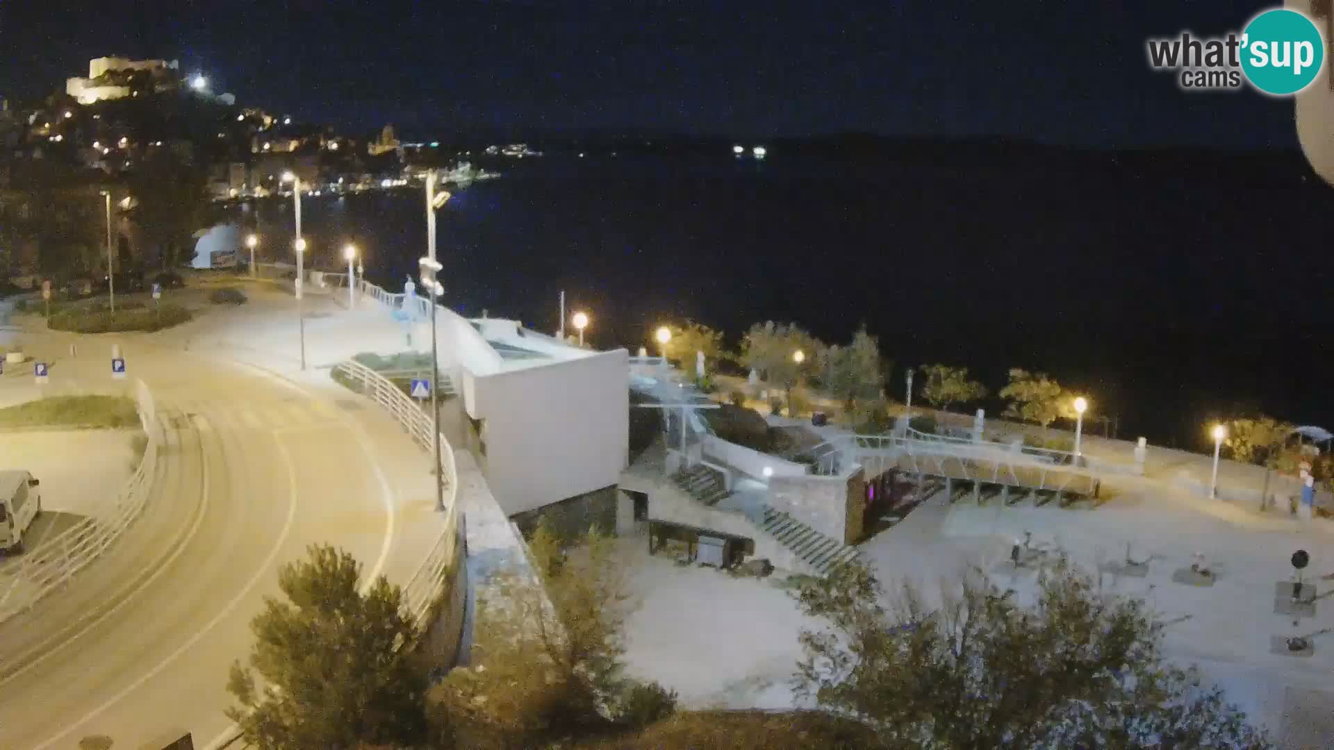 Live Cam Šibenik plage Banj