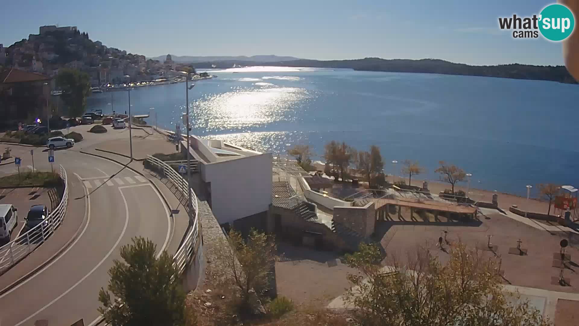 Web kamera Šibenik plaža Banj