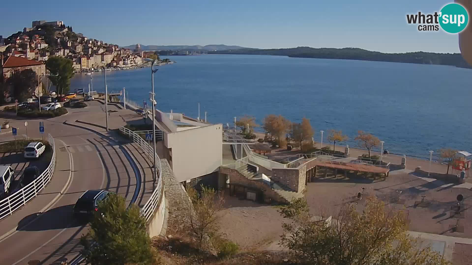 Web kamera Šibenik plaža Banj