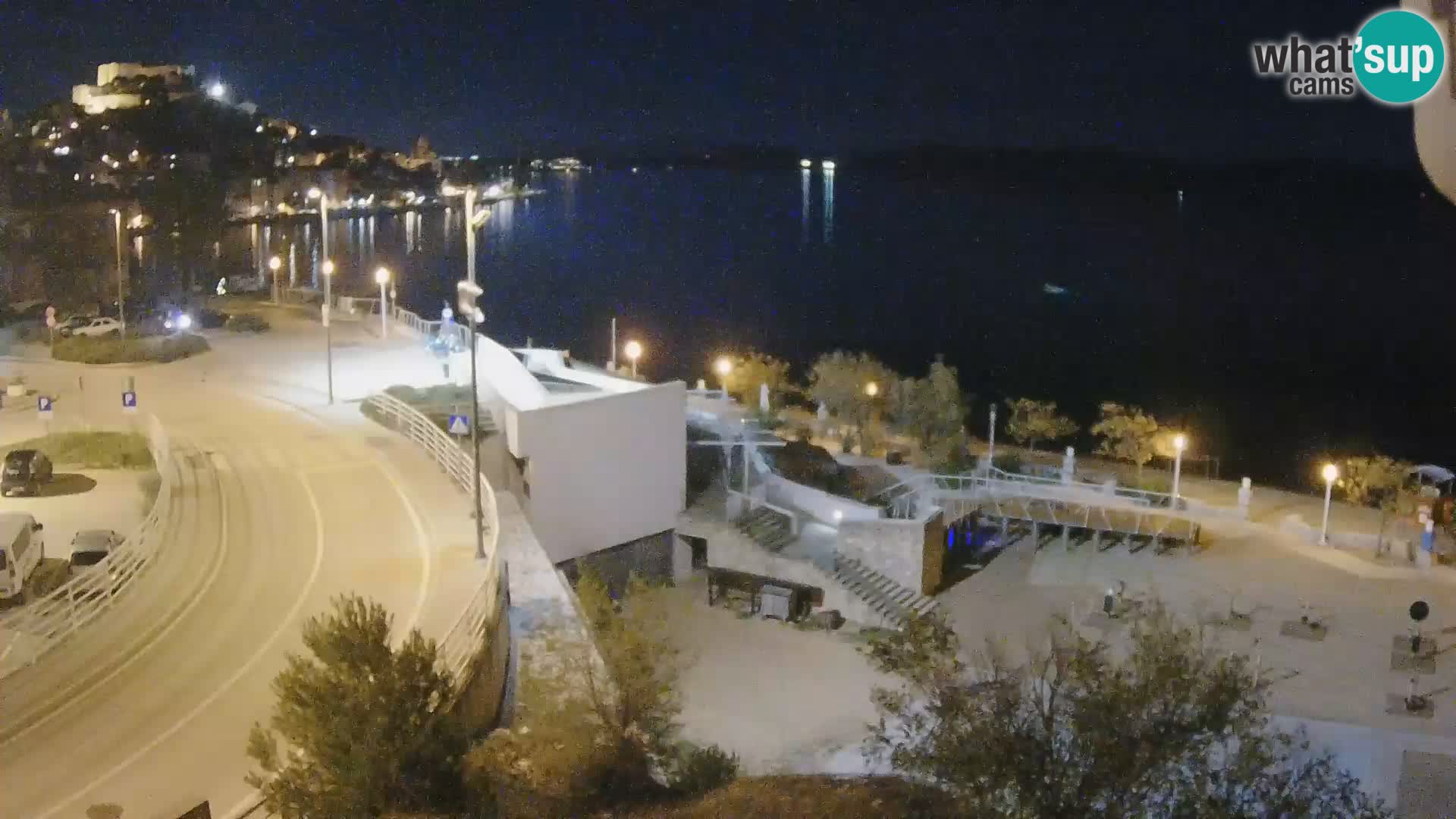 Webcam Šibenik Strand Banj