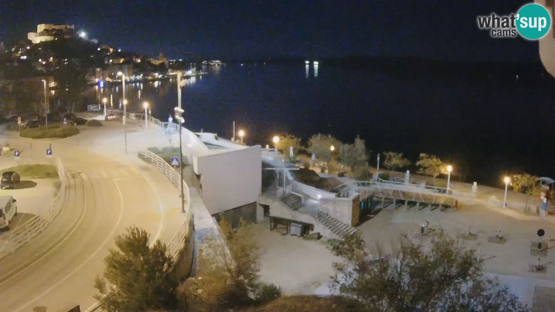 Live Cam Šibenik plage Banj