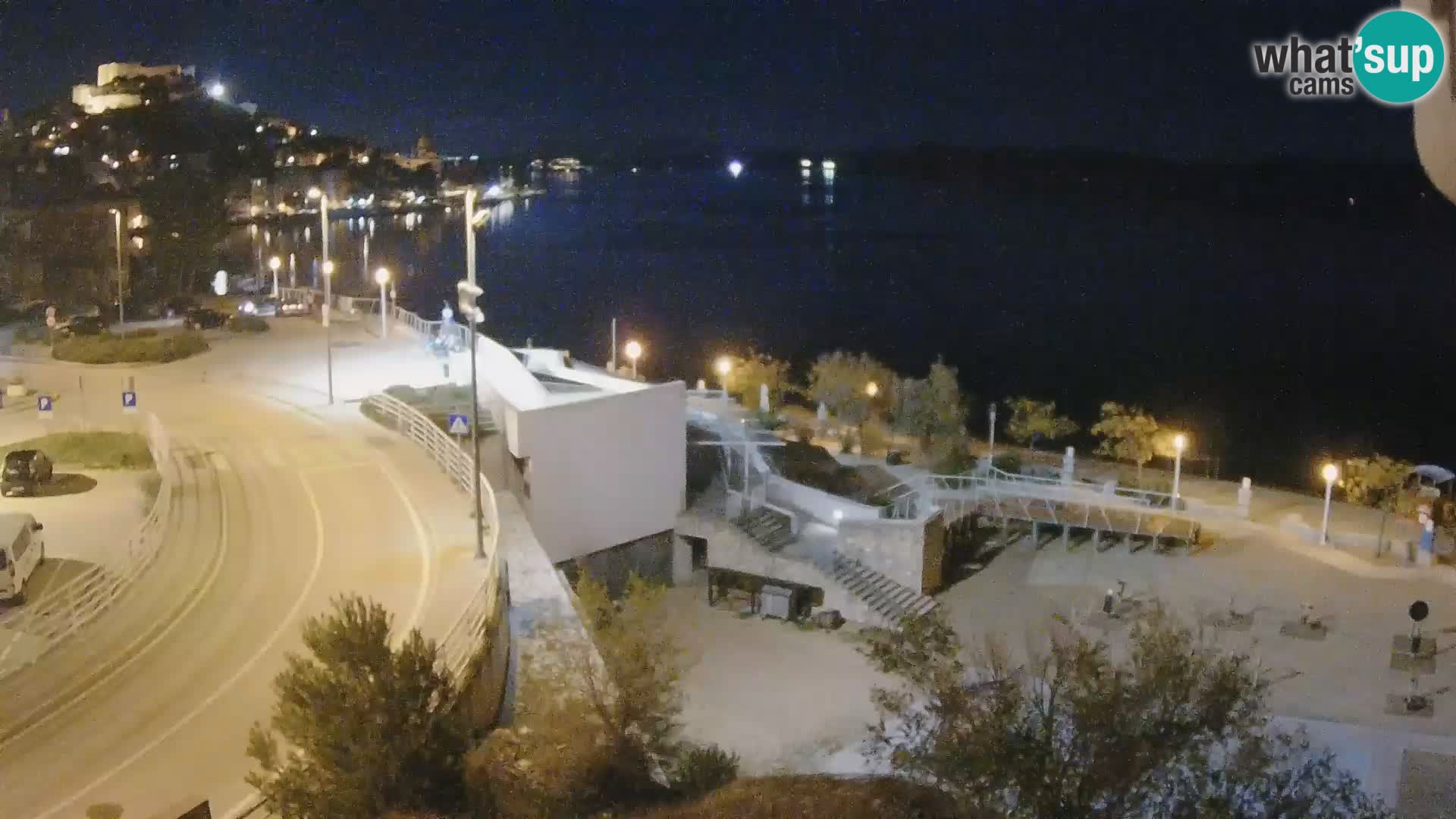 Web kamera Šibenik plaža Banj