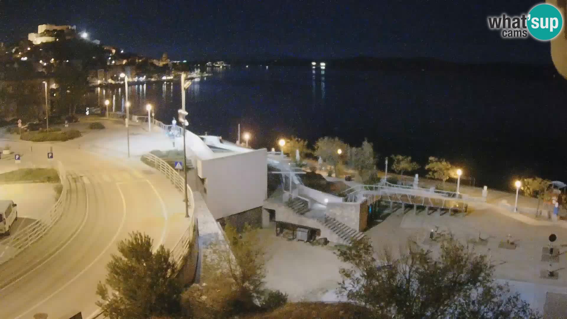Live Cam Šibenik plage Banj