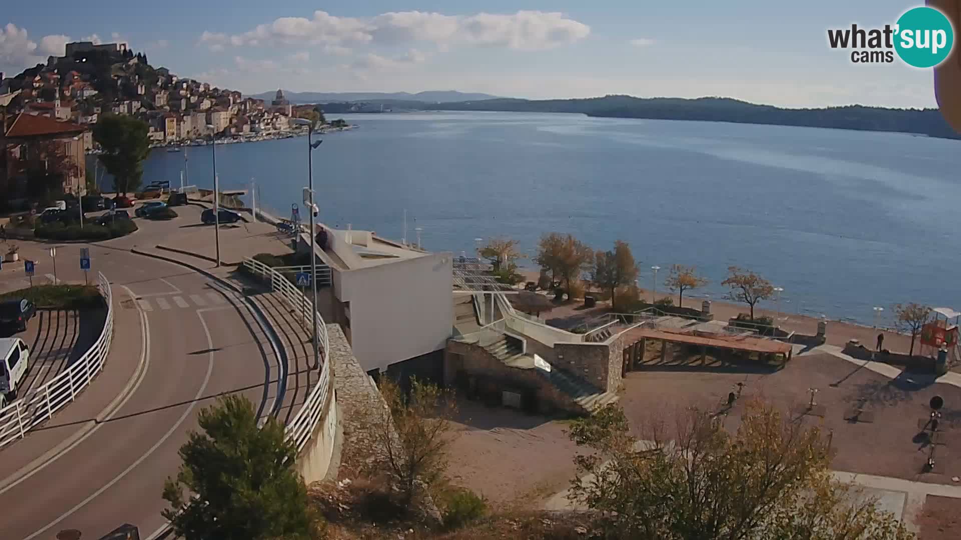 Kamera v živo Šibenik plaža Banj